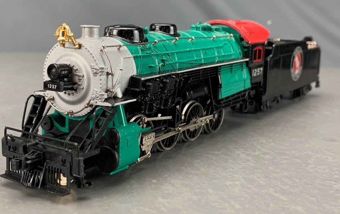 HO Bachmann 2-8-0 Consolidation Steam Loco Great Northern #1257 LNIB! HO8598