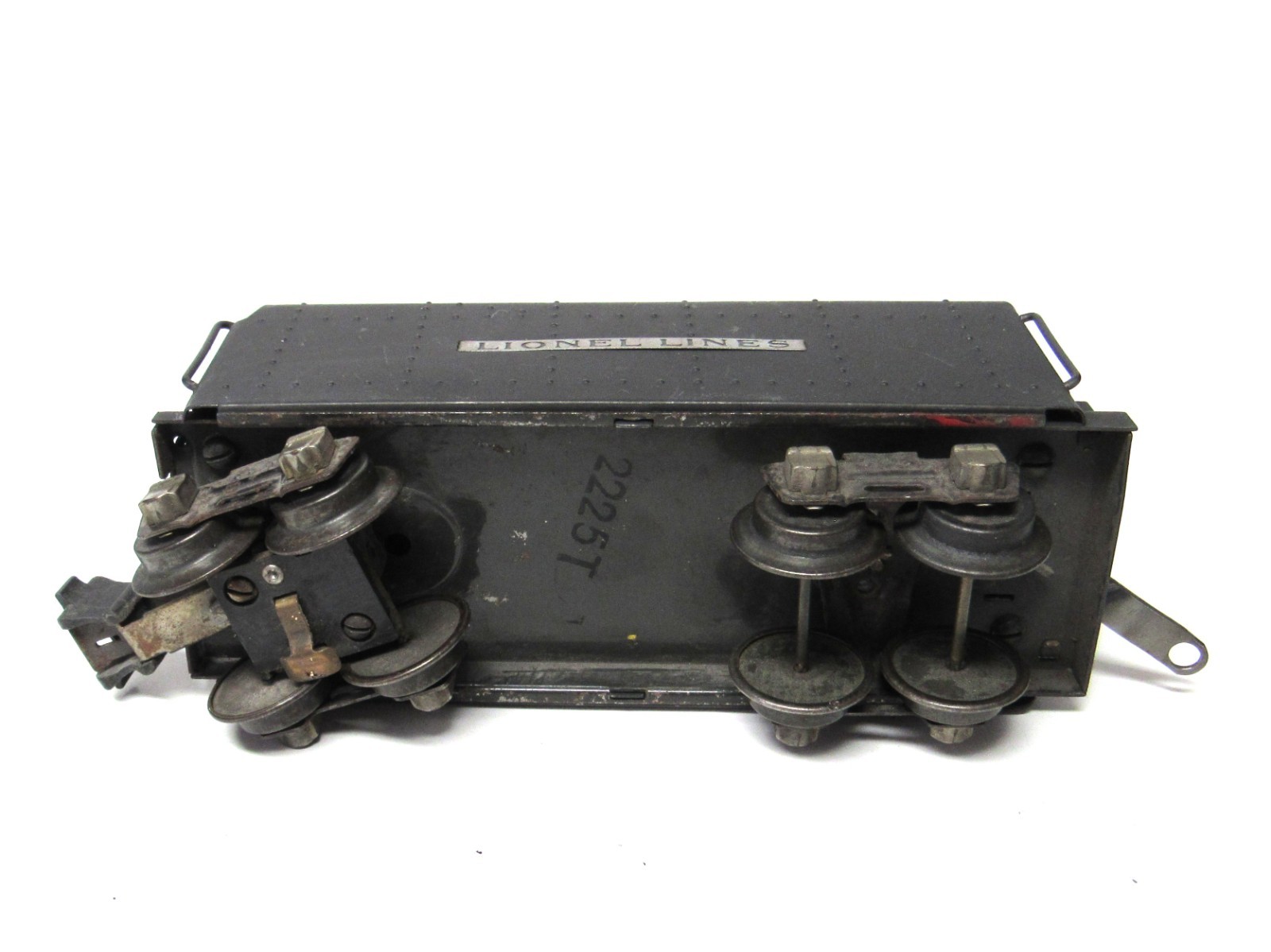 Lionel Lines WAFFLE TOP COAL TENDER – 2225T Prewar O Gauge