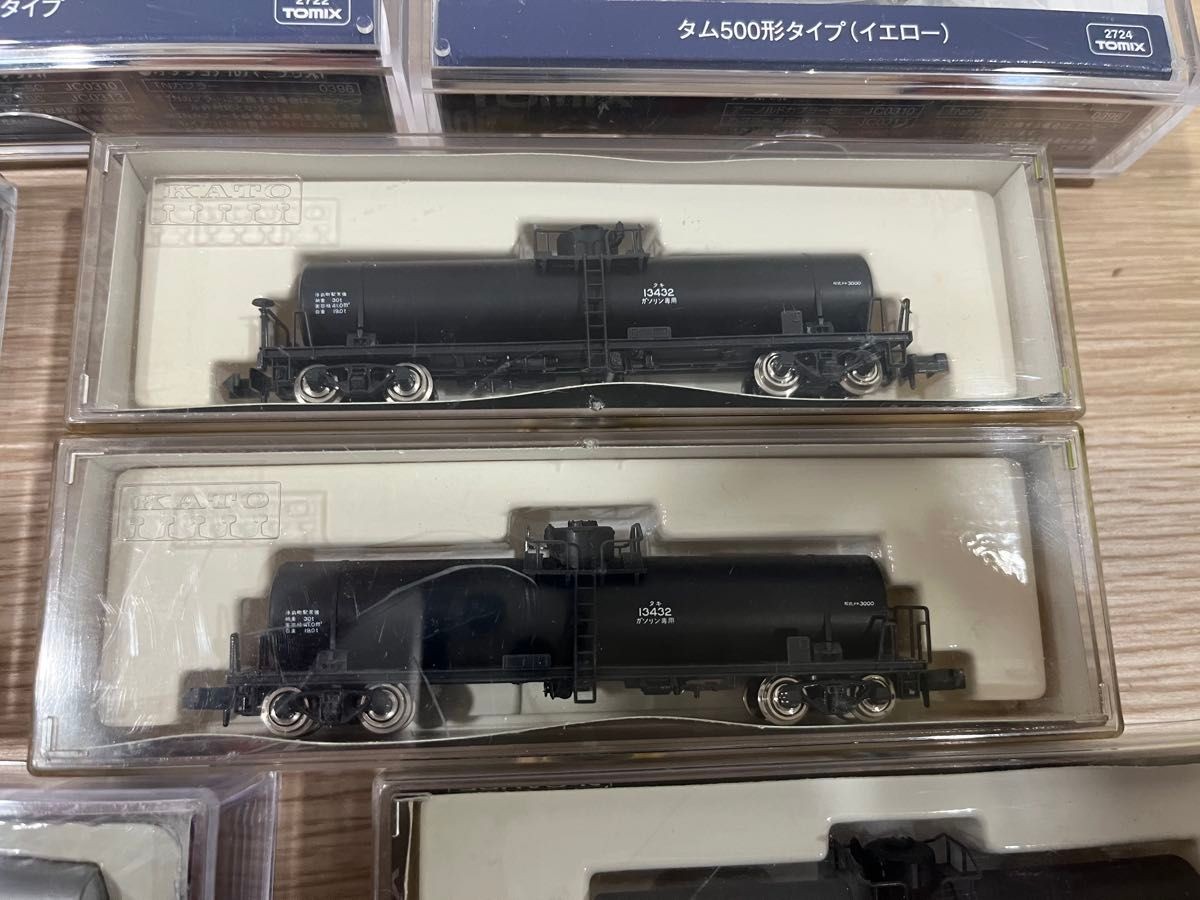 NGauge Freight Cars Various Set 10-Car Set Some Unused KATO el Railroad Freight