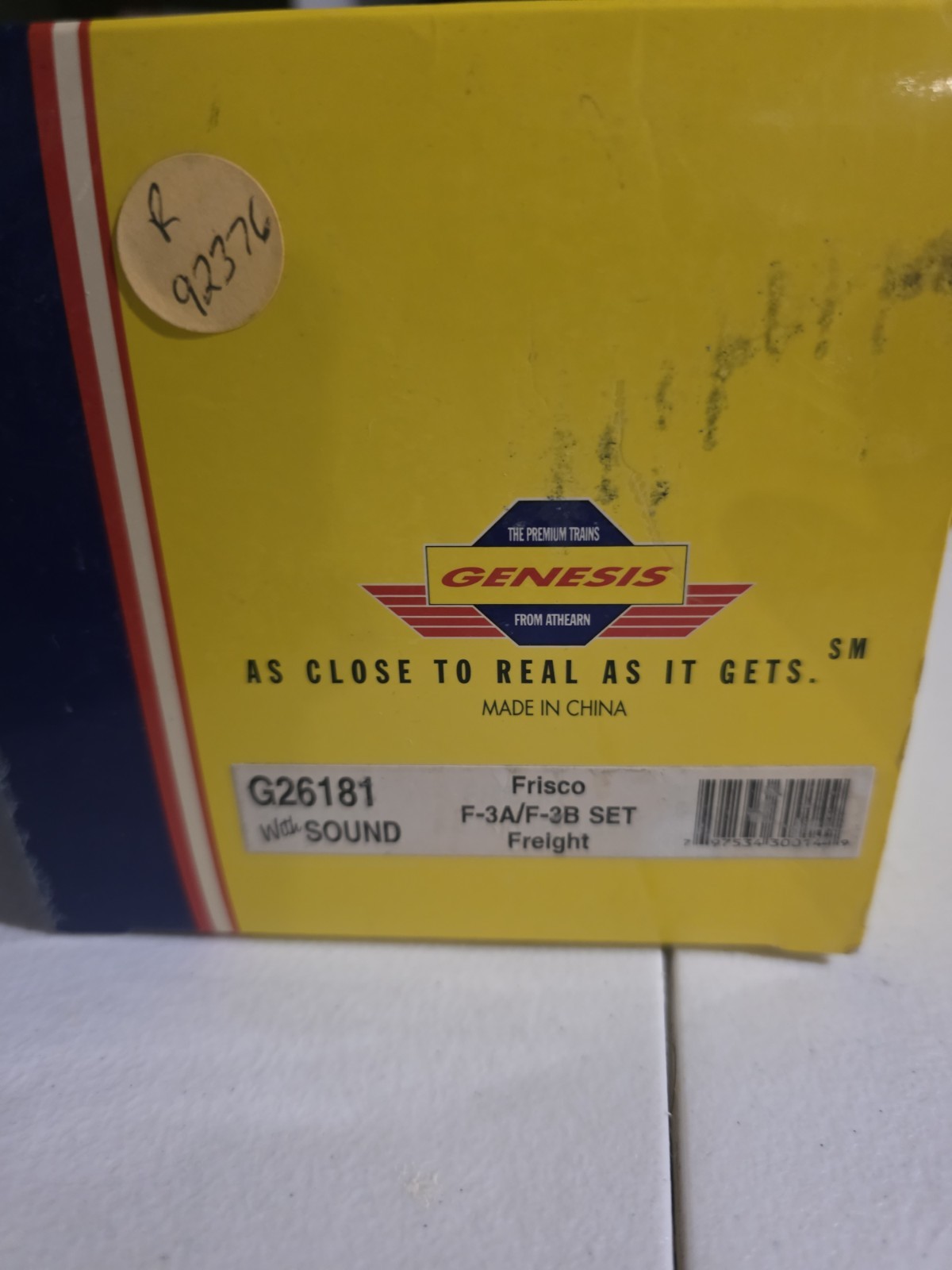 Athearn Genesis Ho Scale G26181A & G26181B Frisco F-3A & F-3B Freight (W/Sound)