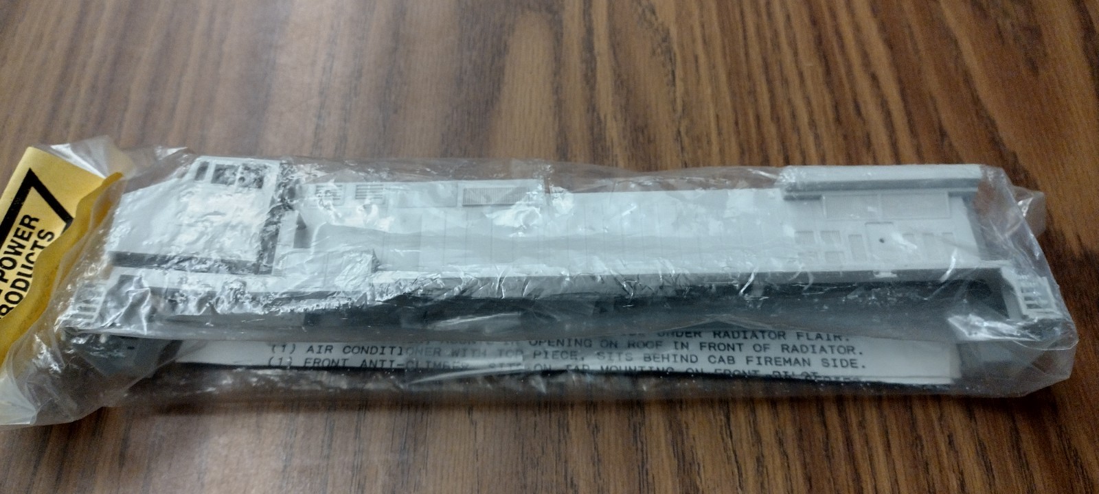Rail Power Products HO #534 GE Dash 9-44CW Undec Locomotive Shell