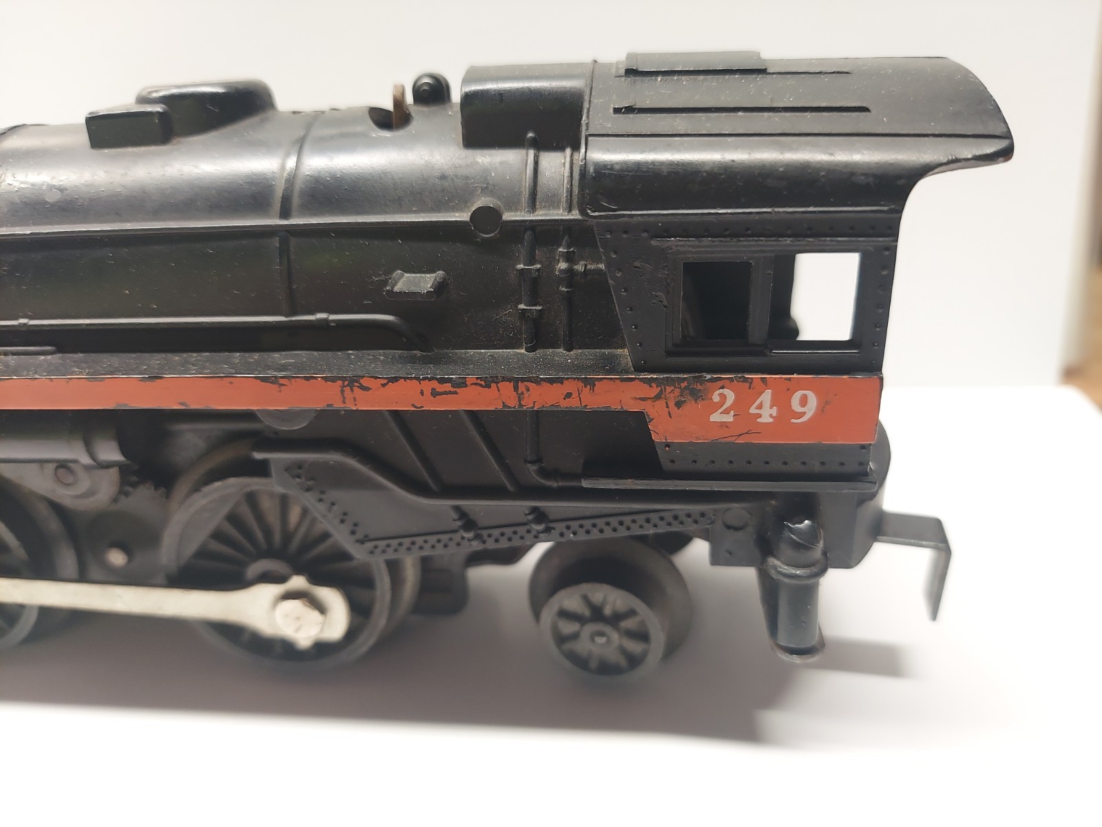 1950s Lionel 249 O Postwar 2-4-2 Steam Locomotive Train Untested Lot #260