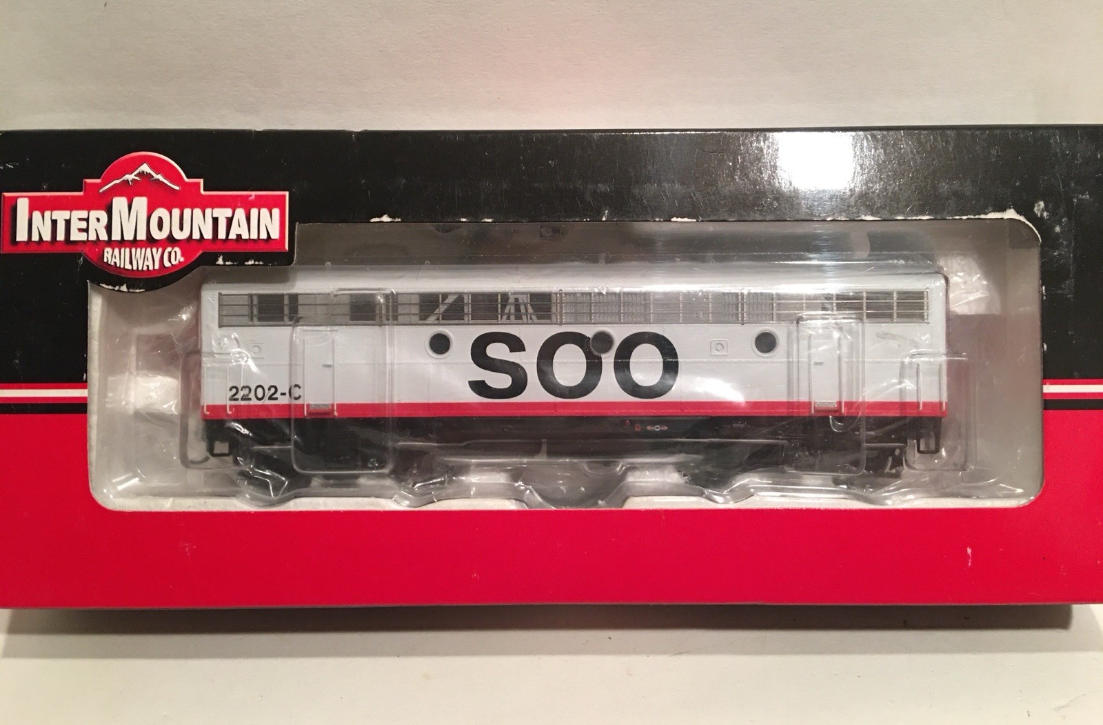 HO Intermountain 49581S-04 Soo Line EMD F7B Diesel Locomotive #2202-C DCC SOUND