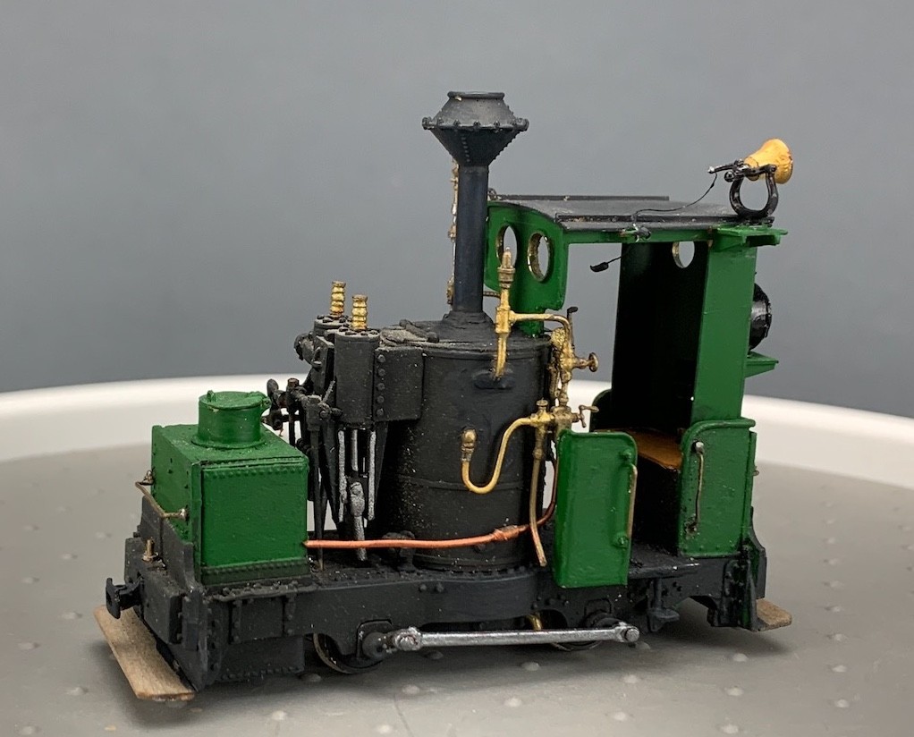 1:43 On2 Wrightlines 0-4-0 De Winton Steam Locomotive #01 JER O3402