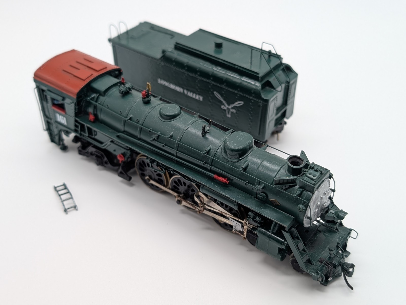 HO SCALE CUSTOM MANTUA 4-6-2 PACIFIC STEAM LOCOMOTIVE TRAIN FICTIONAL