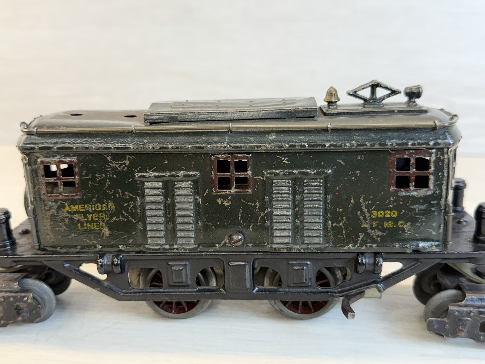 1922 AMERICAN FLYER 3020 4-4-4 Large O Gauge Locomotive Box Cab