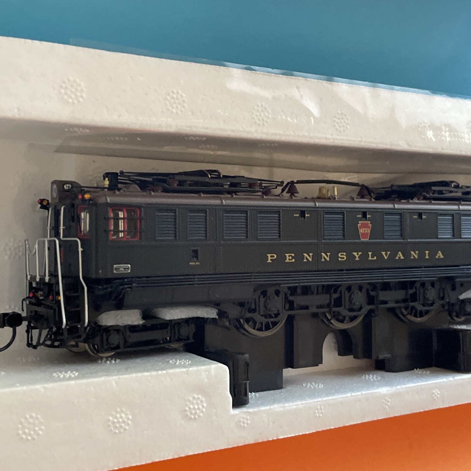 New! HO BWL 5930 Paragon3 PRR P5A Boxcab Electric #4734 DC/DCC/Sound