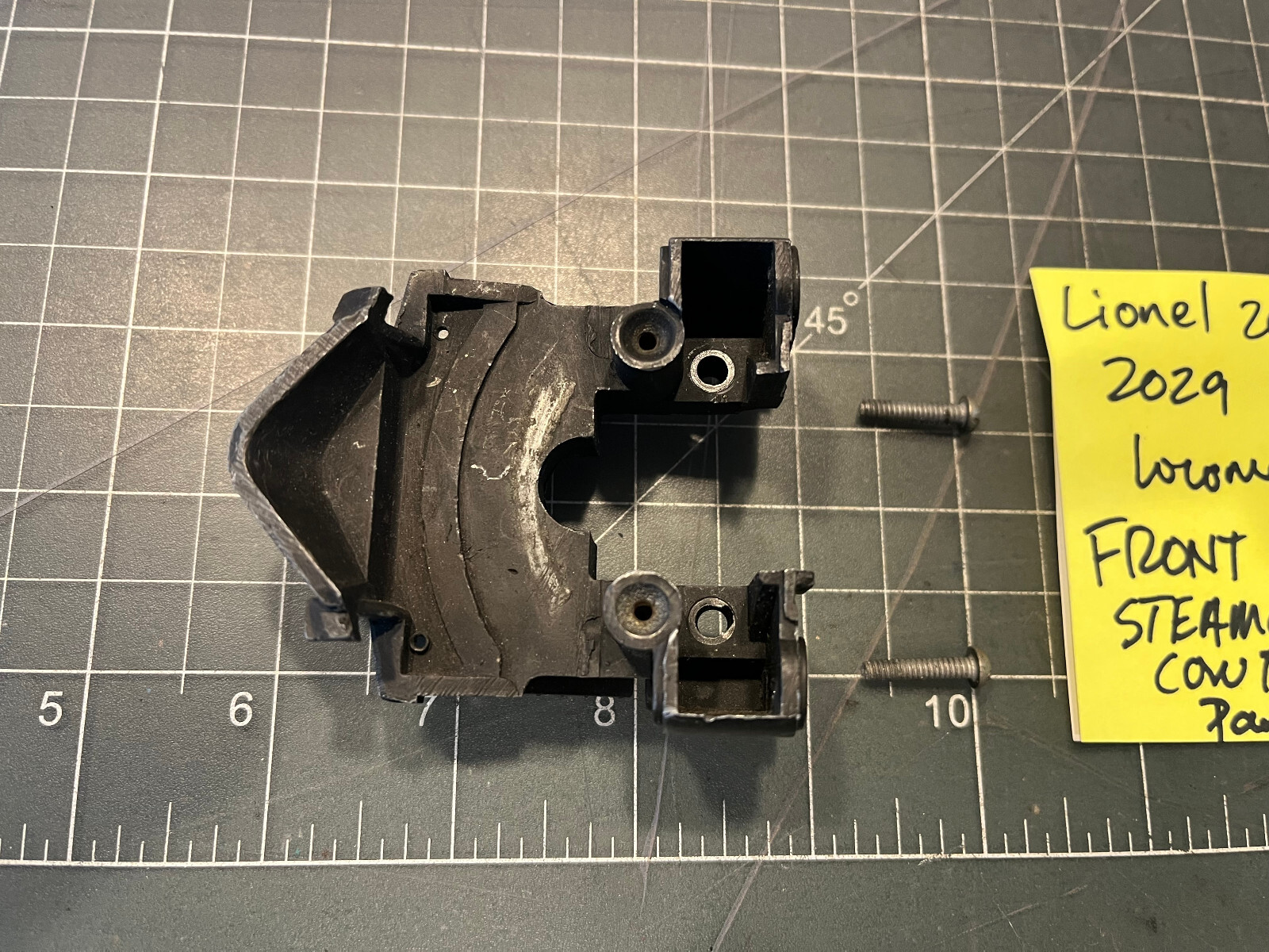 Lionel Train 2026 2037 2029 2018 Locomotive DIECAST PILOT STEAMCHEST PART LOT D