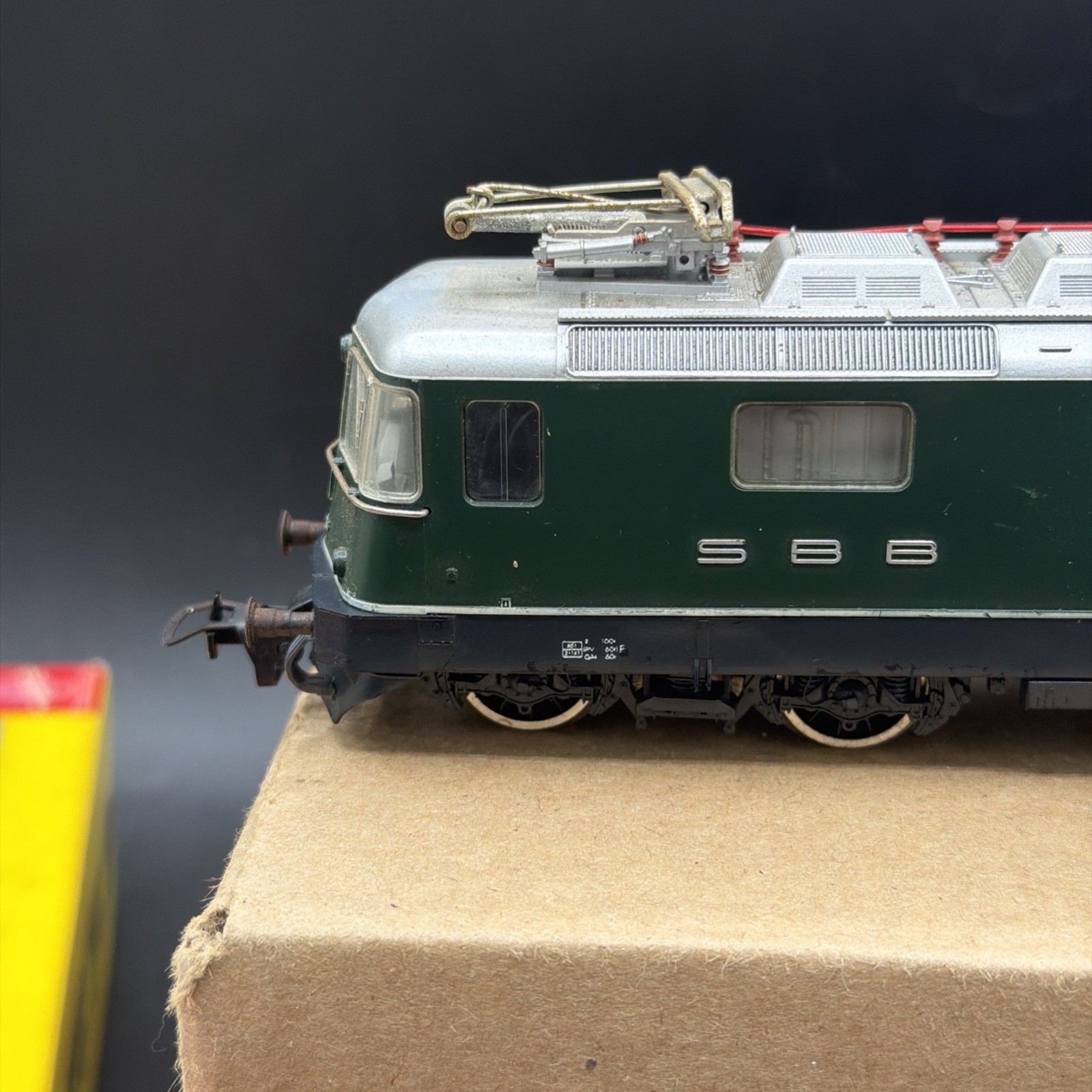 RARE Fleischmann HO Scale AC 3 Rail SBB FFS Re 4/4 Locomotive 4349