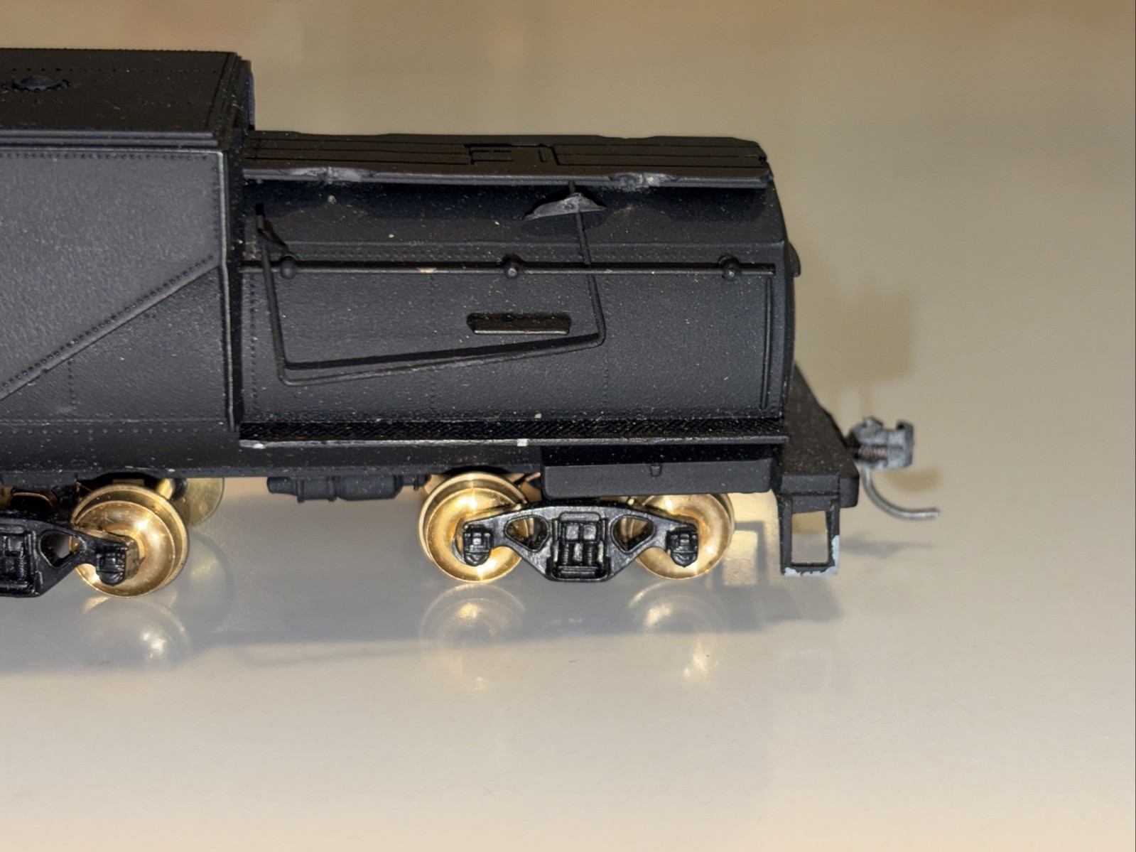 Vintage Tyco 2-6-2 Steam Locomotive Painted HO Unknown Brand