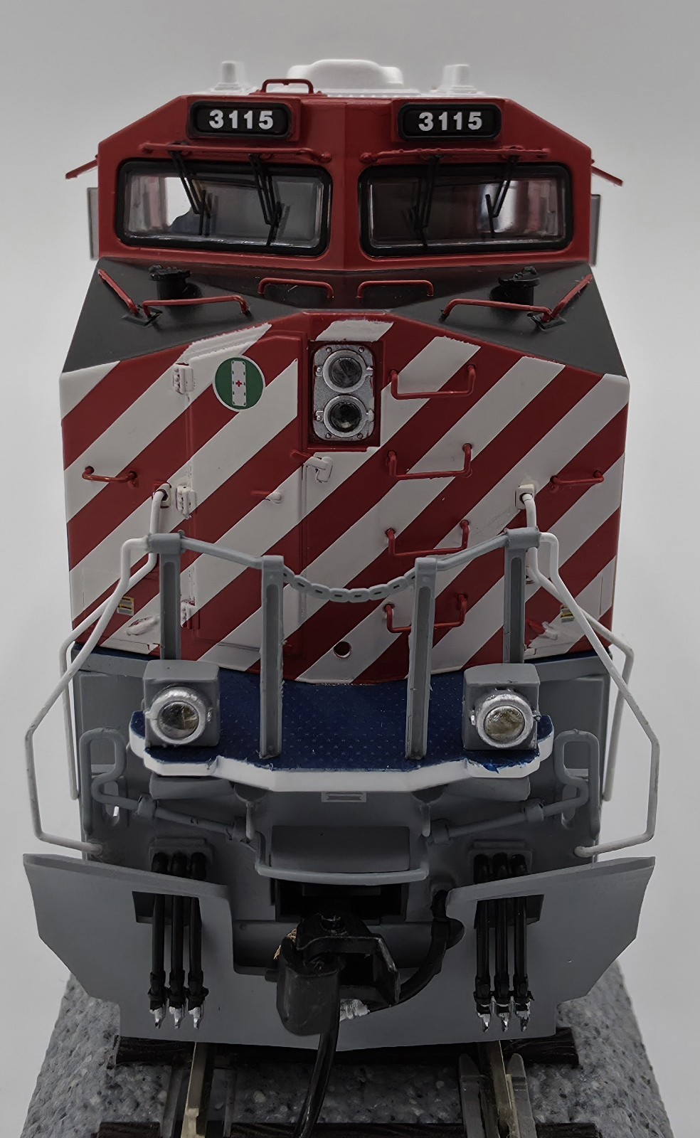 Broadway Ltd Stealth HO ES44AC Canadian National 3115 BC Rail Heritage DCC Ready