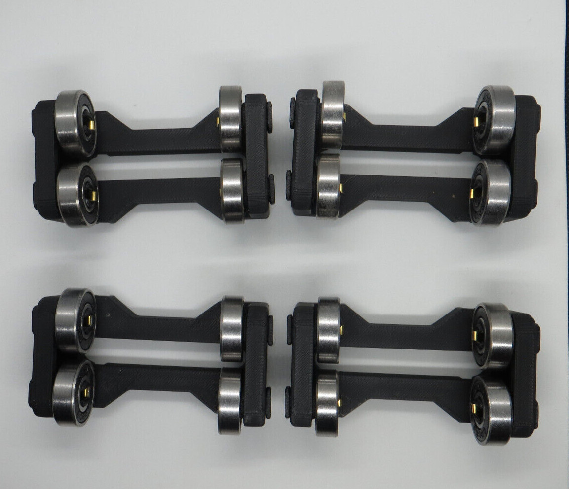 G Scale Rollers 3D Printed for track powerd or battery powered trains