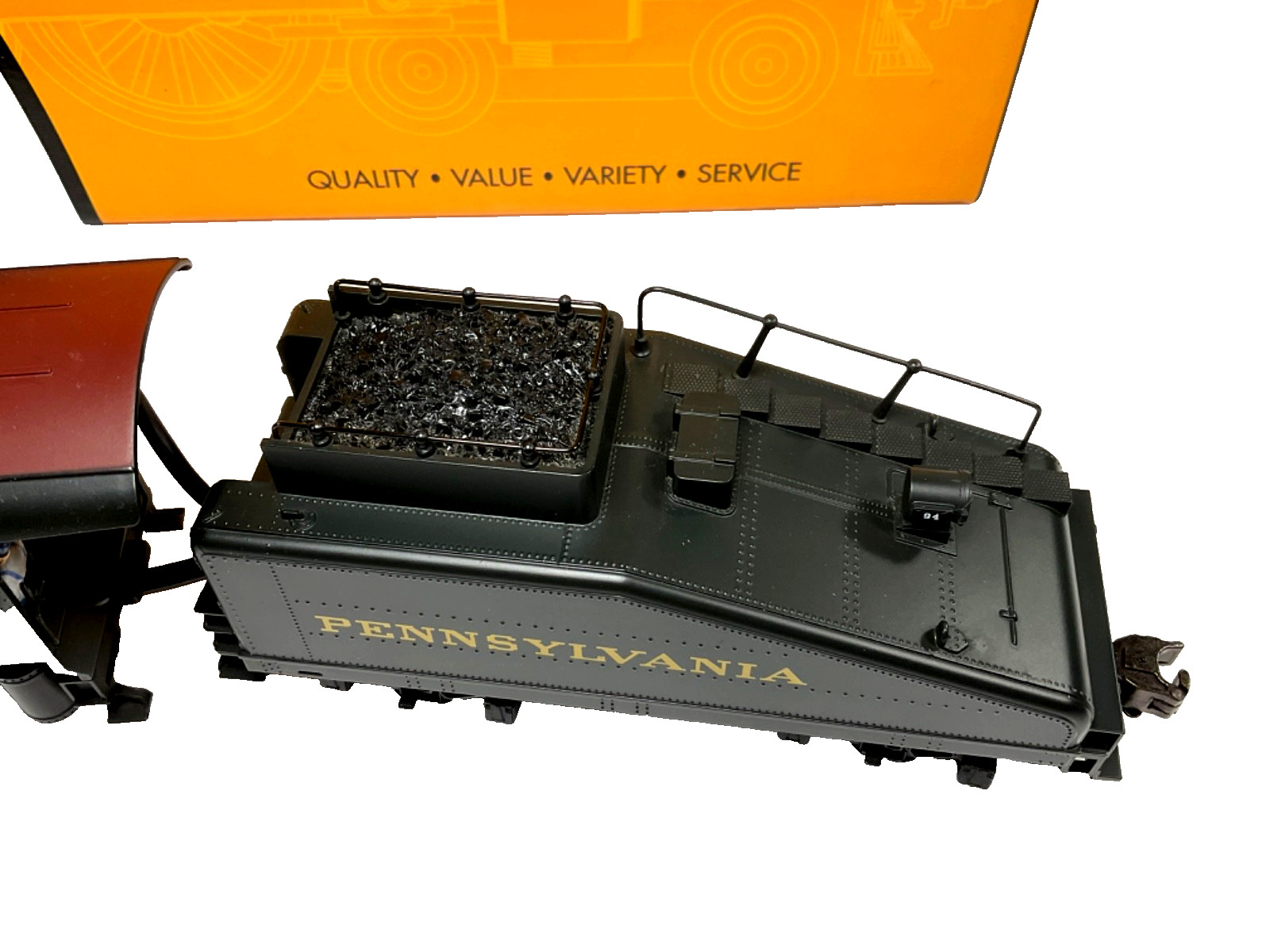 K-Line K3180-0094W, Pennsylvania A5 Steam Switcher, 1:48, #94, w/Shipping box