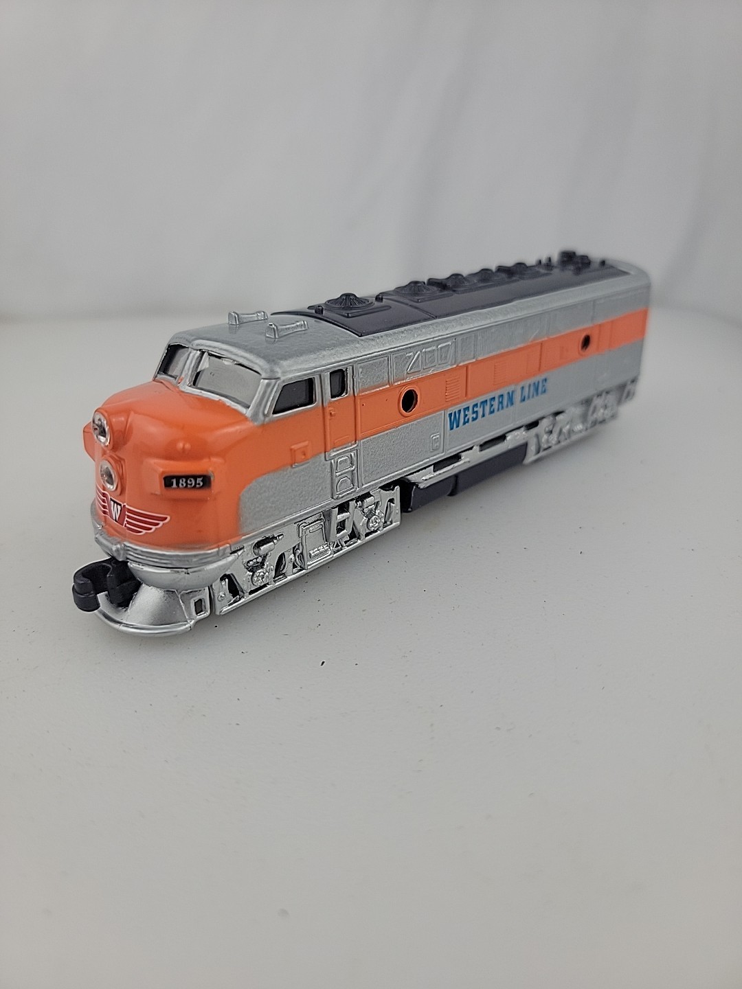 6.5″ Schylling Western Line Train Pull Back Action Diecast Locomotive