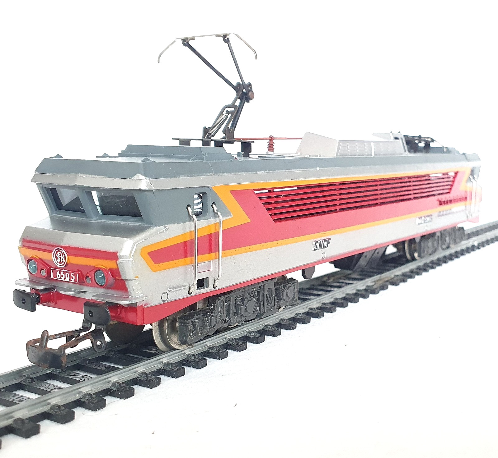 Jouef HO 1:87 SNCF French CC 6505 GRAND CONFORT ELECTRIC LOCOMOTIVE 8436 NM`76