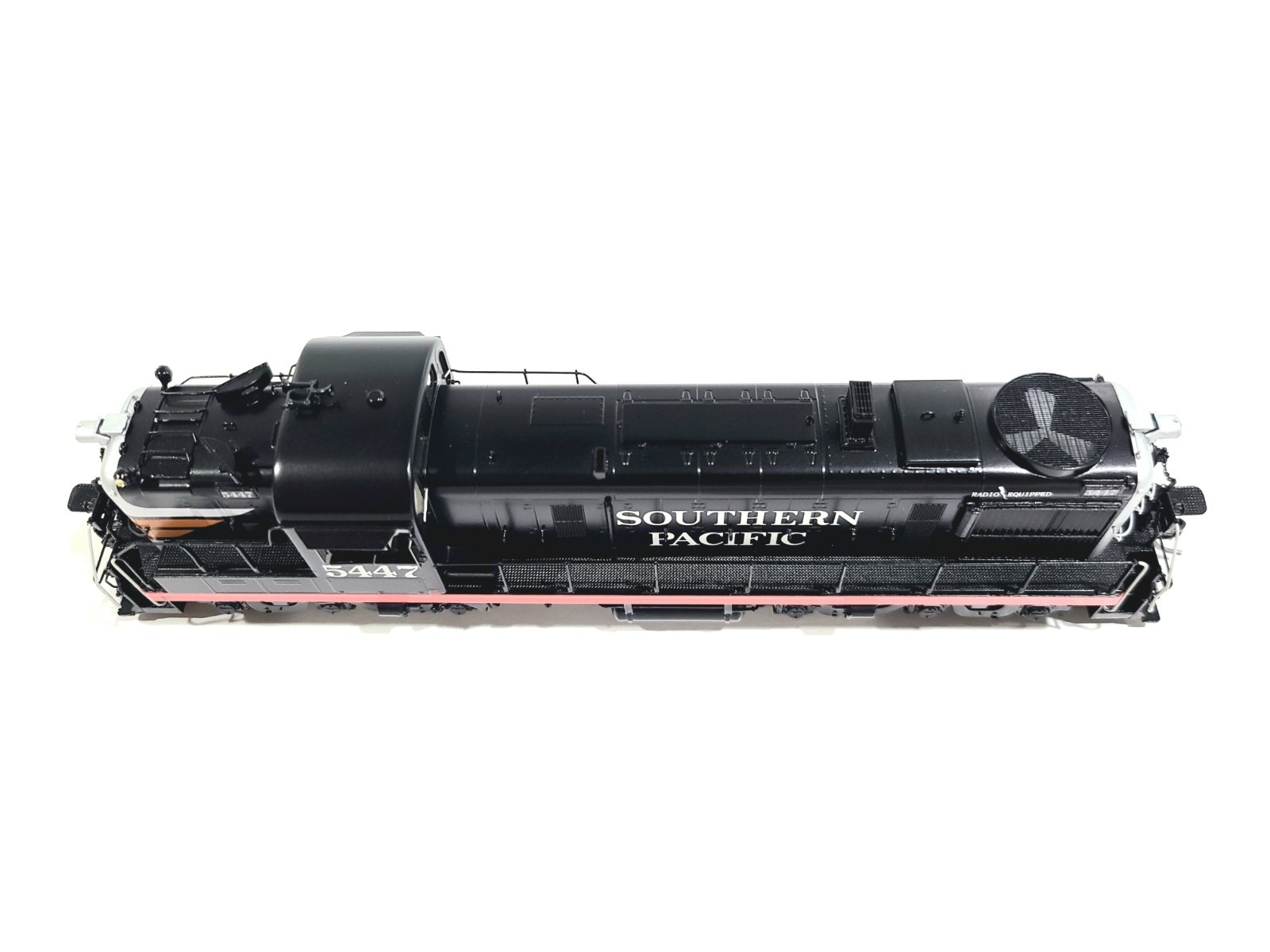 Division Point SP RSD-5 Southern Pacific Black Widow #5447 HO Brass #DP-8777.6