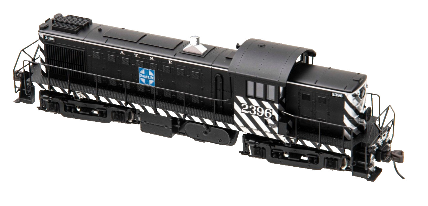 Atlas Classic HO Scale #8852 Alco RS-1 Locomotive Santa Fe ATSF 2396