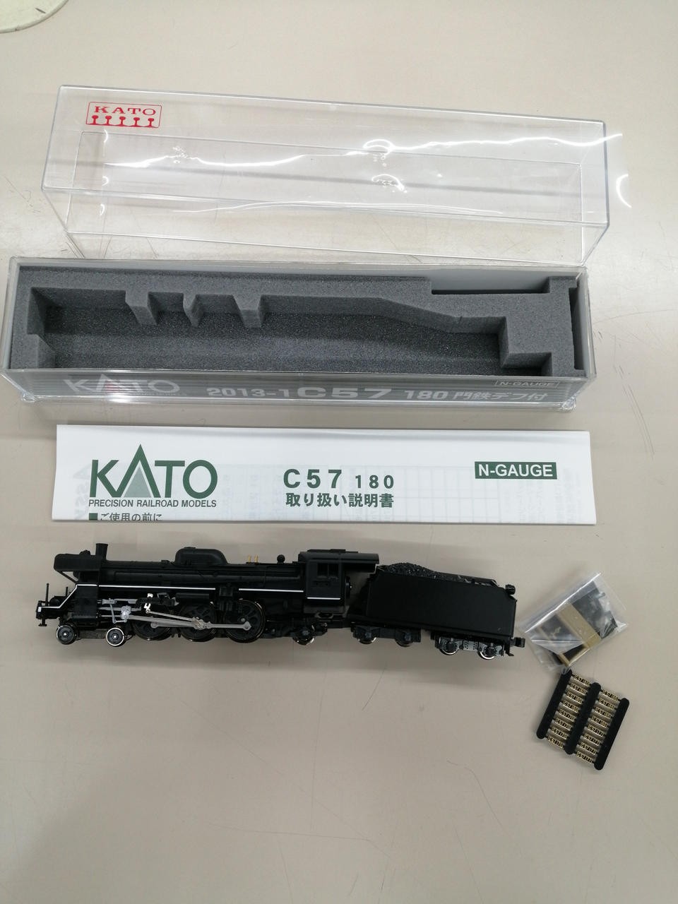 KATO 2013-1 C57 180 with Monzen-Tetsudo Decal NGauge