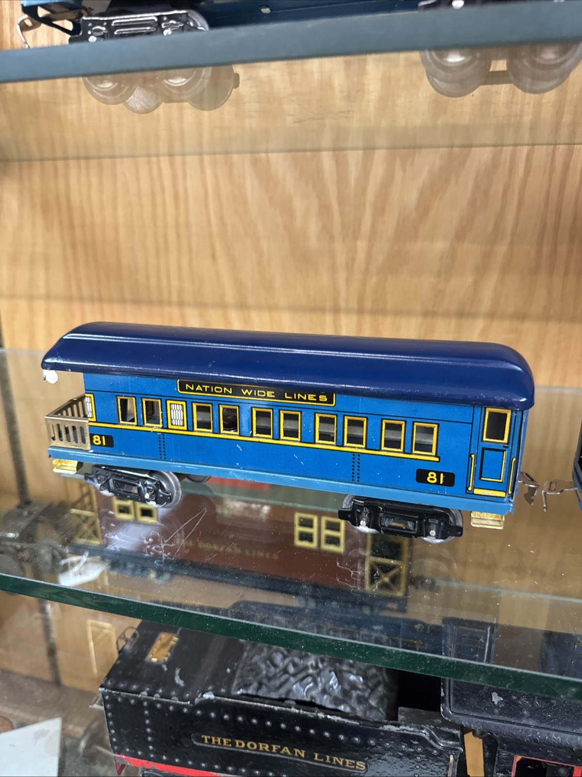 Rare American Flyer 3113 W/ 80,81,82 Nation Wide Lines Set.