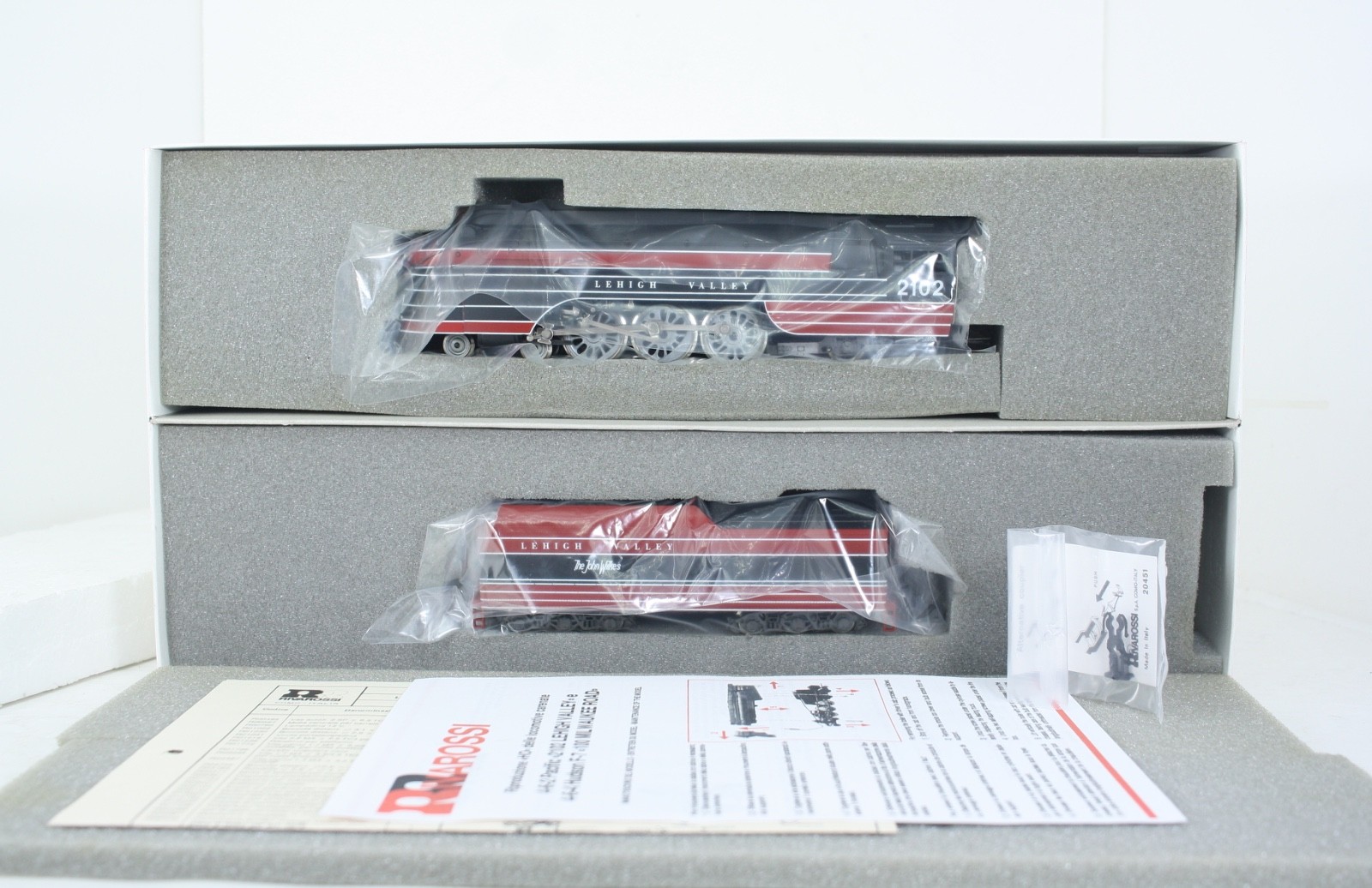 HO Scale Rivarossi 1579 Lehigh Valley 4-6-2 Streamlined Pacific John Wilkes