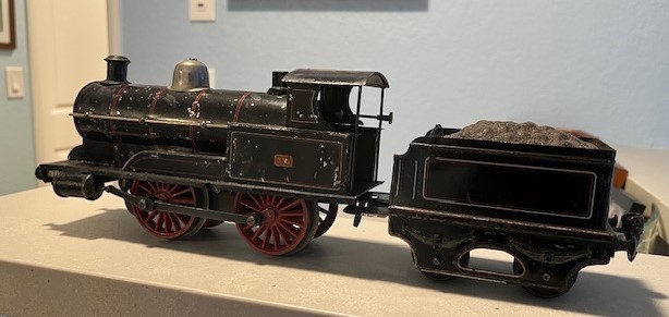 1920’s Märklin 1-GAUGE #326 Clockwork Locomotive | Large Size