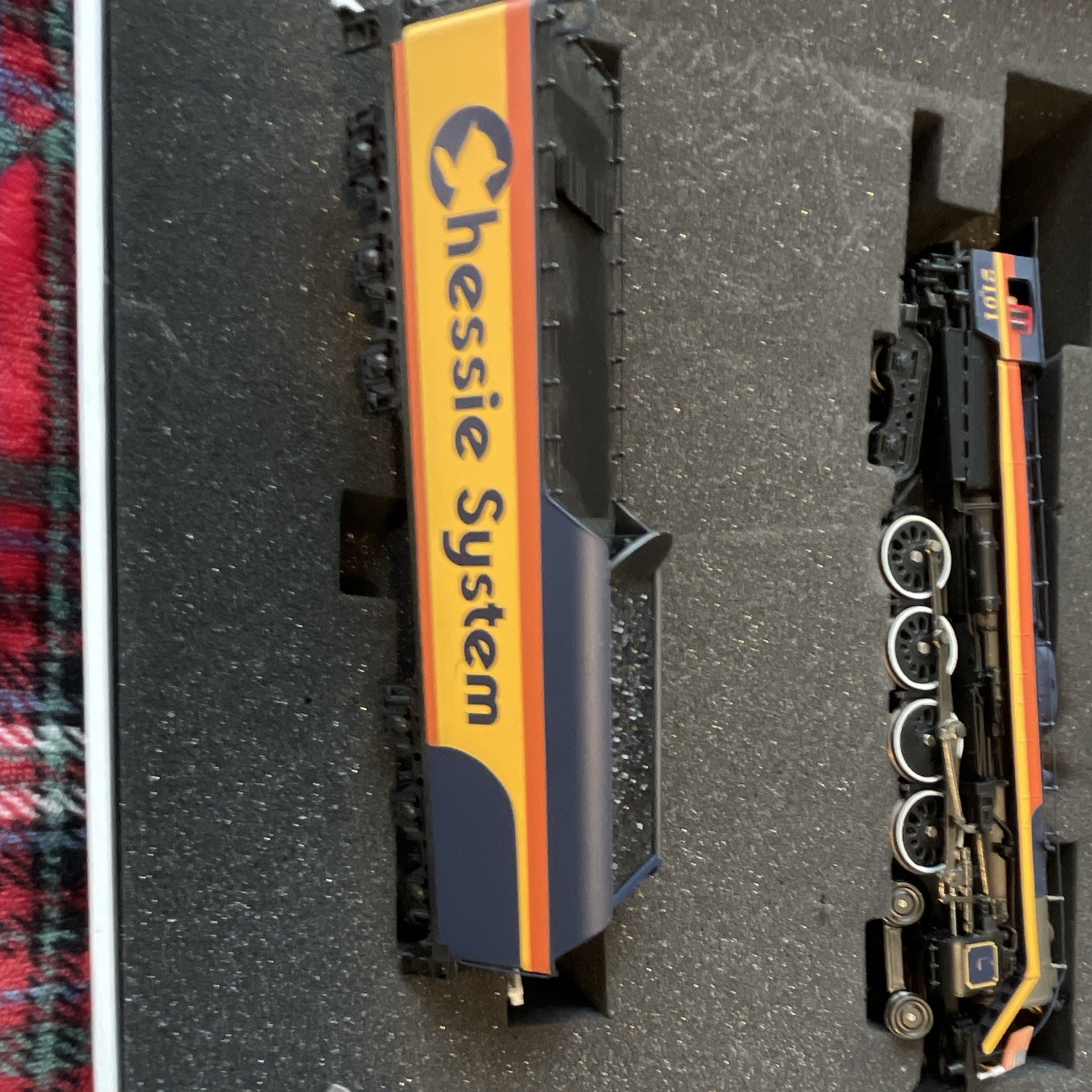 Precision Craft Models 591 HO Reading T1 4-8-4 Chessie #2101 Sound w/ Tender