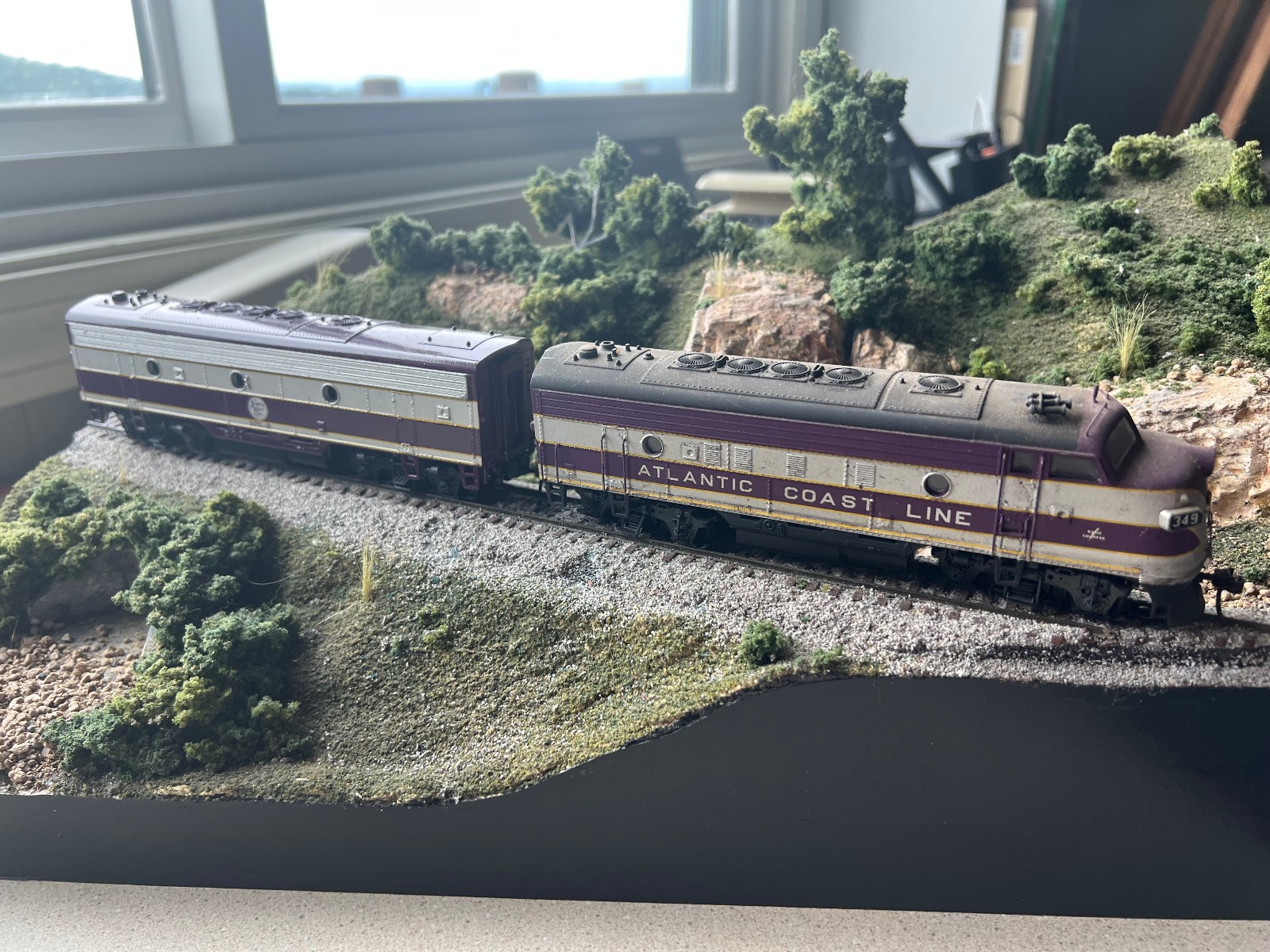 HO EMD F7 A/B Set (both Dmy) ACL Atlantic Coast Line