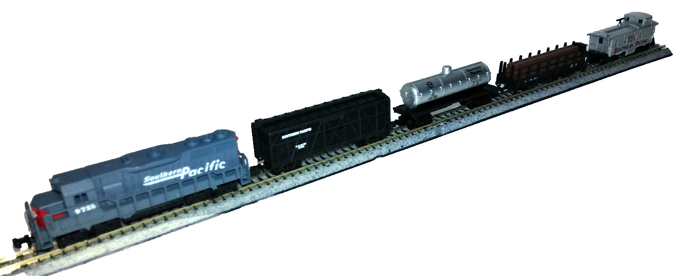 NEW High Speed Metal Products N-Scale Southern Pacific Set of 5 (Inc Engine)