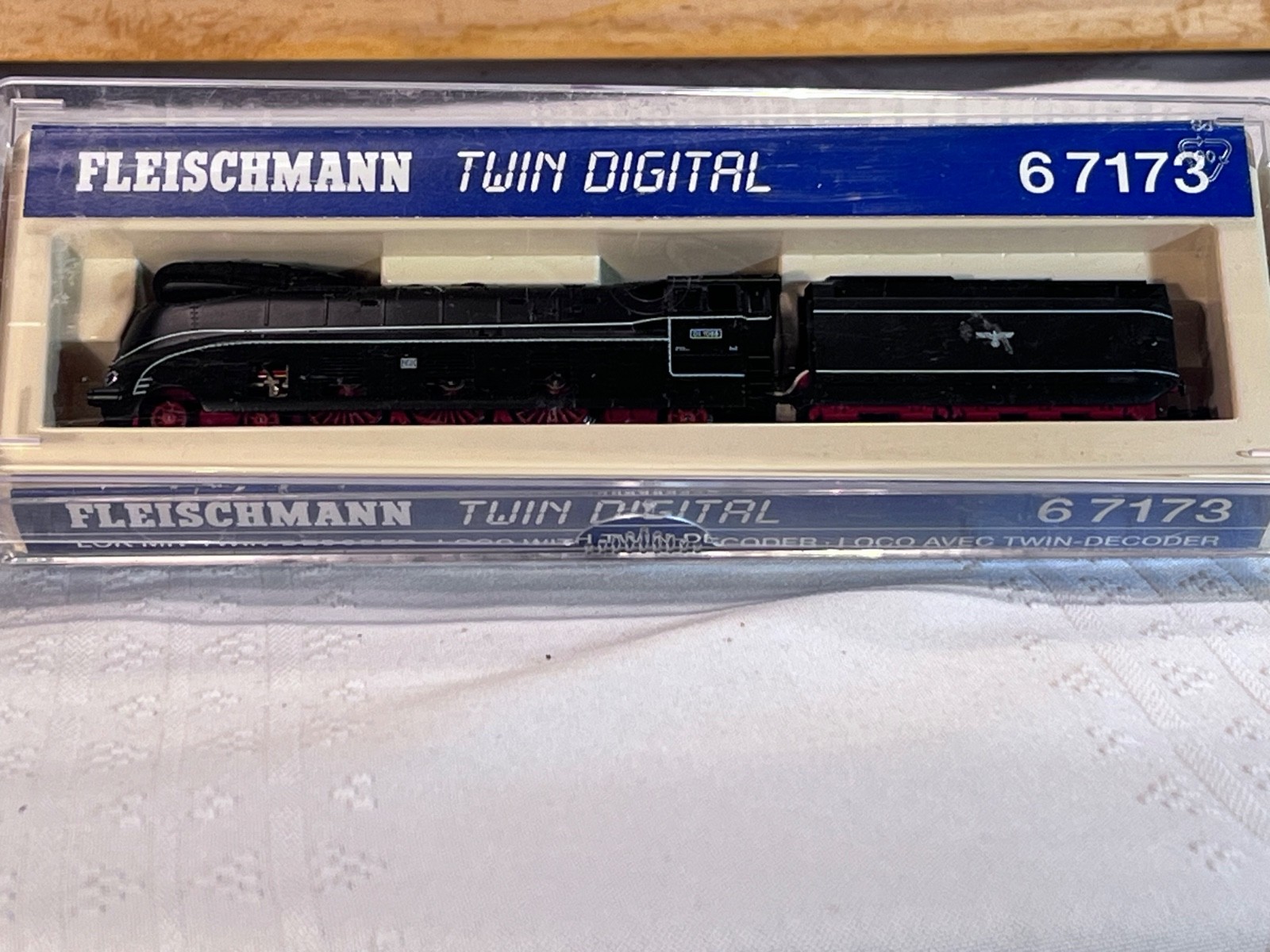 N Scale Fleischmann Twin Digital German WW2 Streamlined 03 (lot 292)