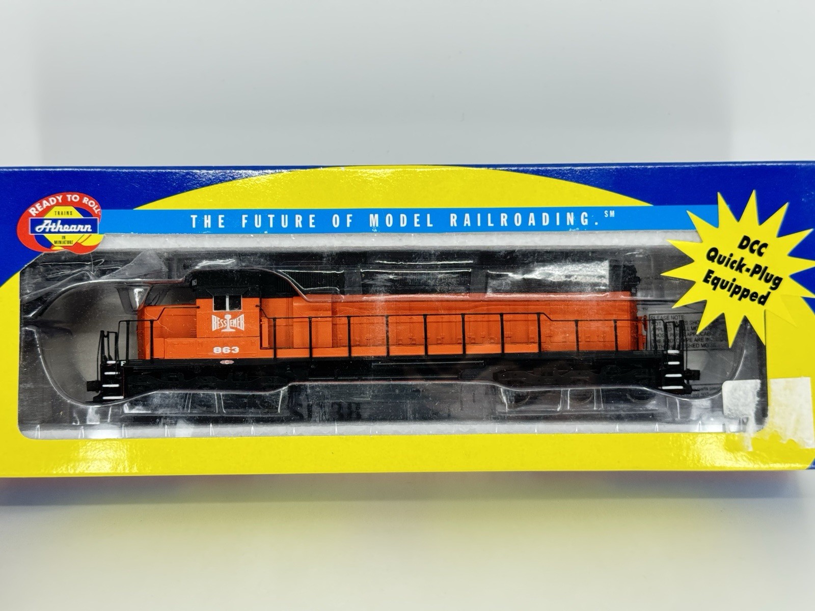 HO Athearn 93503 Bessemer & Lake Erie SD38 Diesel Locomotive B&LE #863 DCC ONLY