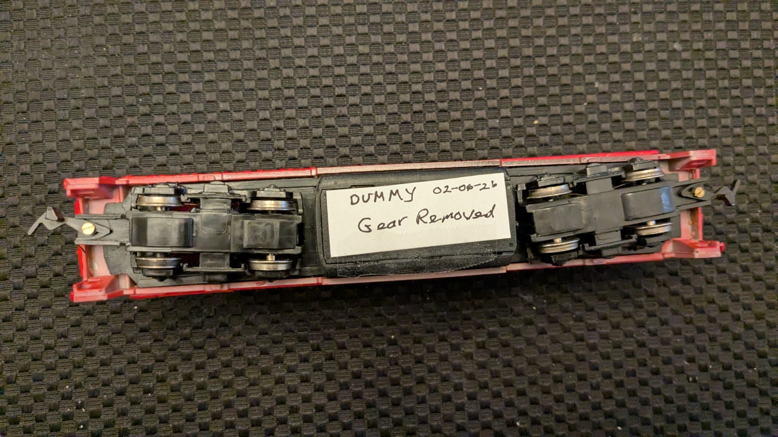 Bachmann HO U33B diesel DUMMY, Santa Fe 350 nice shell
