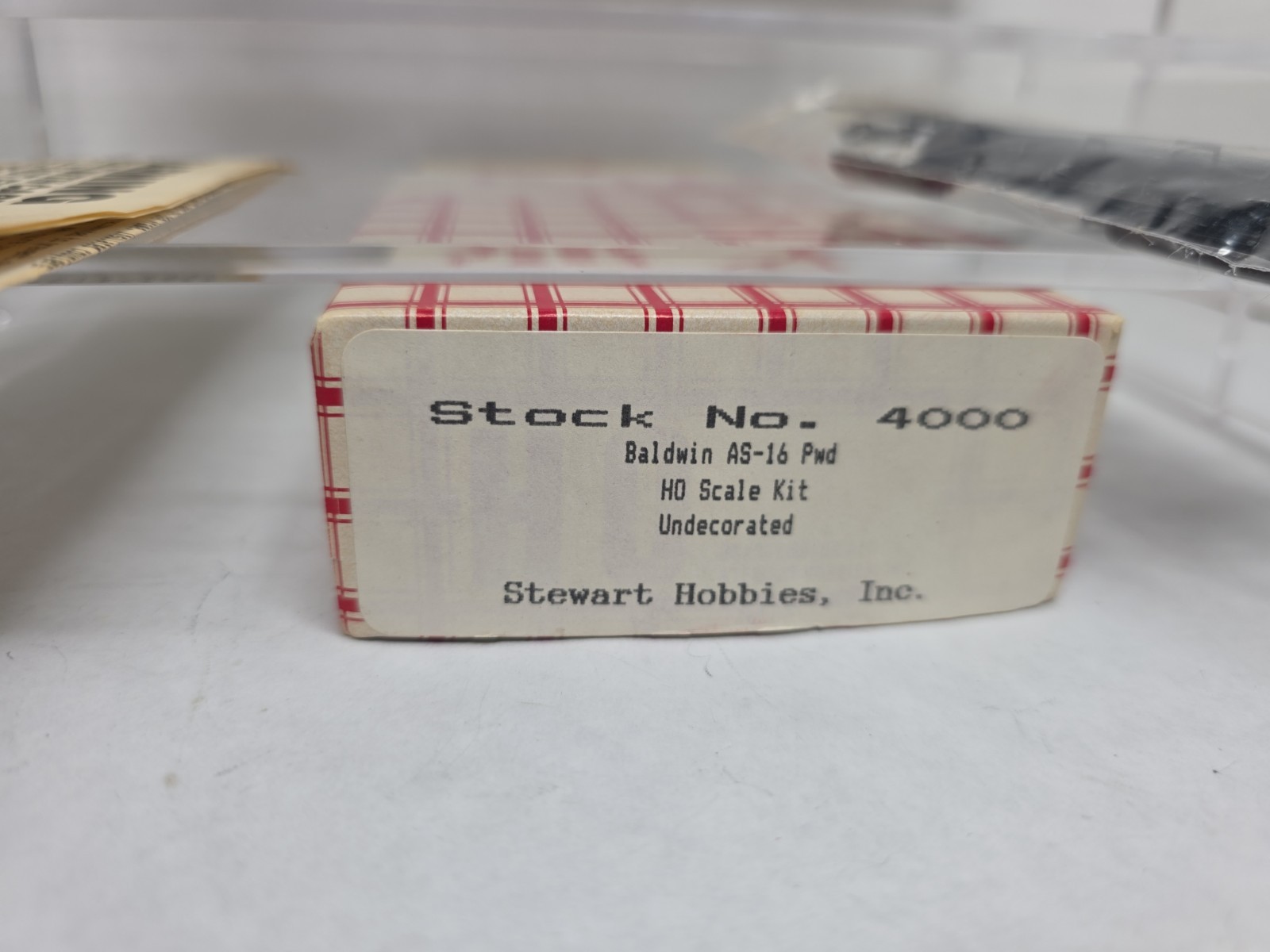 Stewart HO Scale 4000 Undecorated Baldwin AS-16 Diesel Loco NOS Runs Smooth