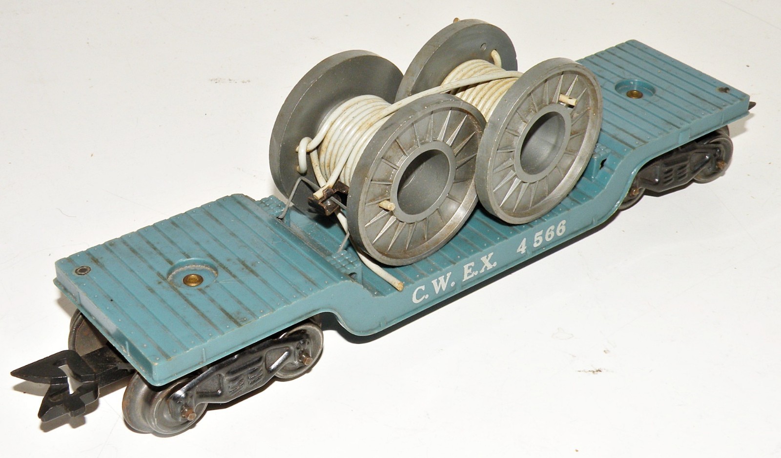 Marx 52352 Steam Locomotive Freight Set w/666 & 3-Cars in Box 1950s
