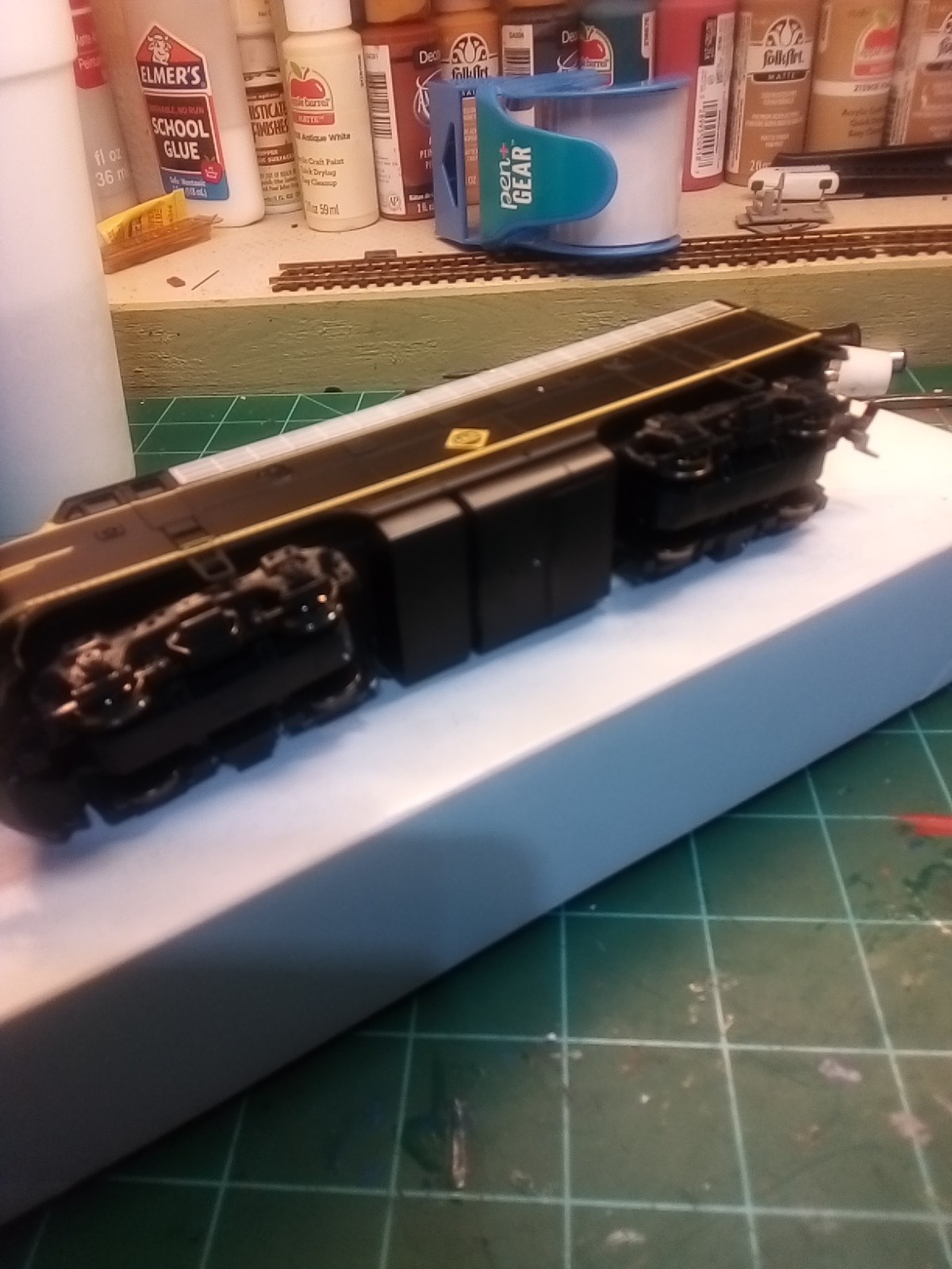 #125 Ho F3a Phase IV Engine . Erie Black And Yellow St# 8460. Brand New