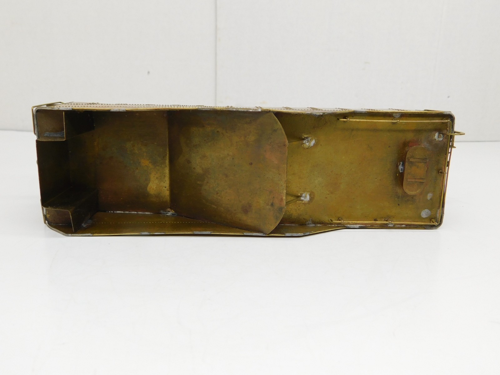 VINTAGE SCALE CRAFT  IMP ? STEEL  BRASS 2 RAIL O SCALE PACIFIC TENDER