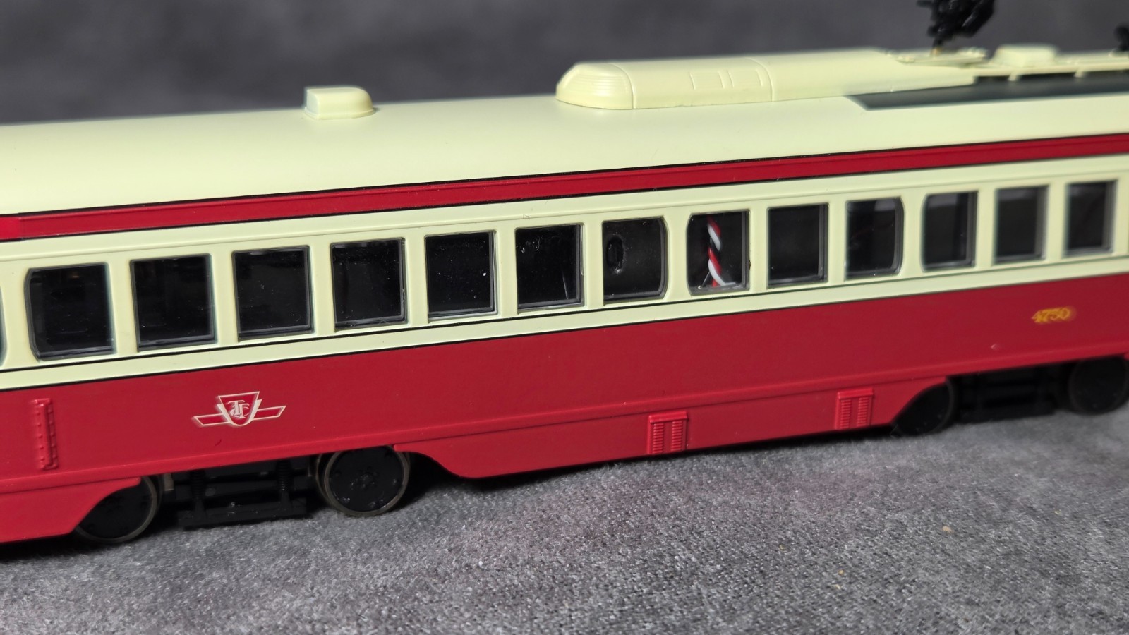 Title (79 Characters): Bowser HO 12909 TTC PCC Streetcar #4750 Toronto Executive