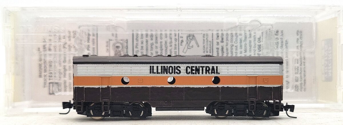 Micro-Trains 98012060 Z Custom IC F7 B-Unit Dummy Diesel Locomotive/Box