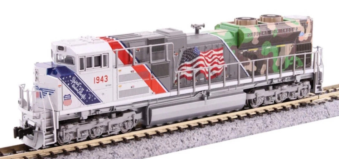 KATO 1761943 N SCALE EMD SD70ACe Nose Headlight UP The Spirit #1943 176-1943 DC