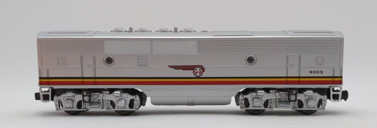 Lionel 6-18103 O Gauge Santa Fe F-3 B Unit Dummy Diesel Locomotive #8103 EX/Box