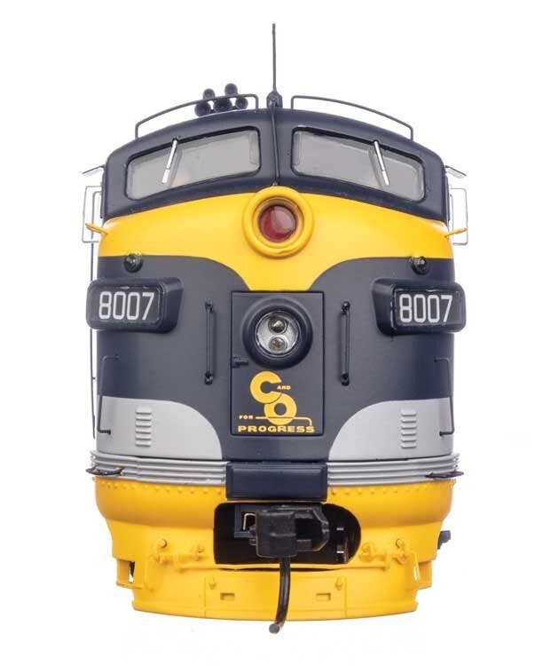 Walthers 920-49547 EMD FP7 & F7B STANDARD DC Chesapeake & Ohio #8007 & #8506