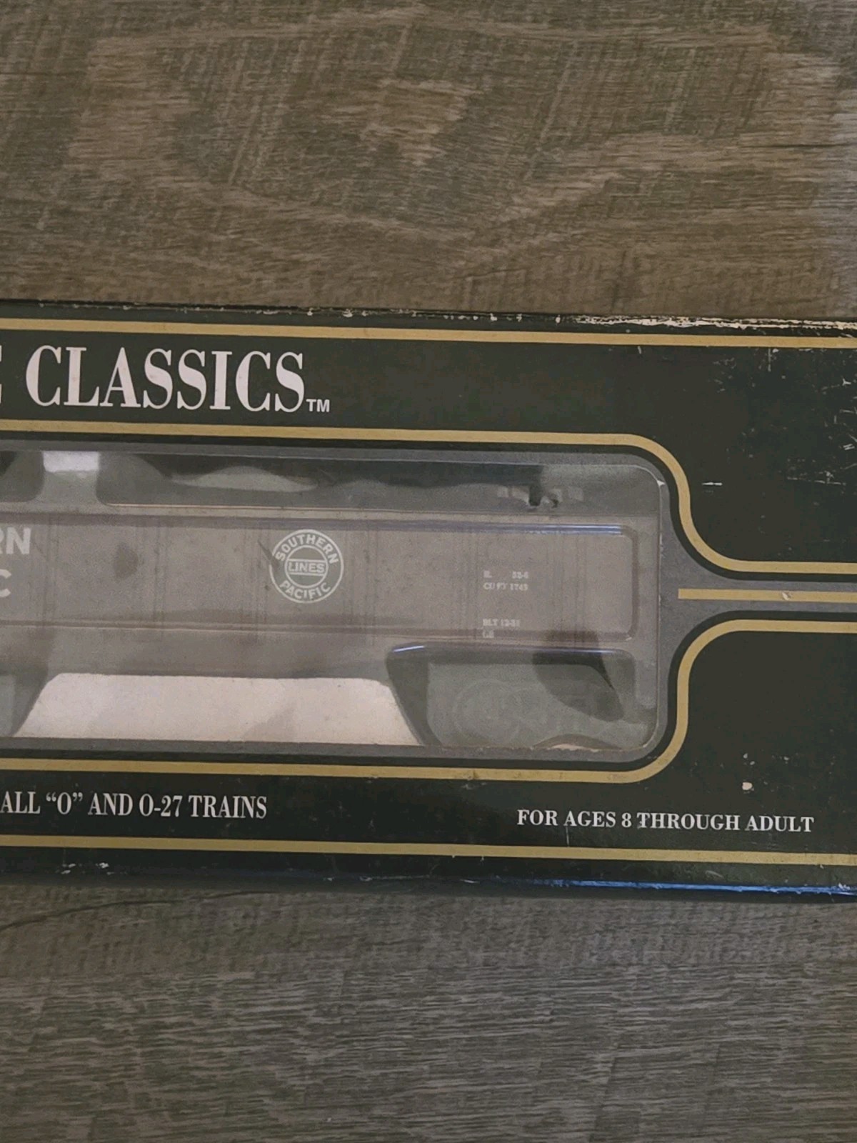 K-line Southern Pacific Electric Trains Die Cast Gondola K652-2031 Fully Sprung