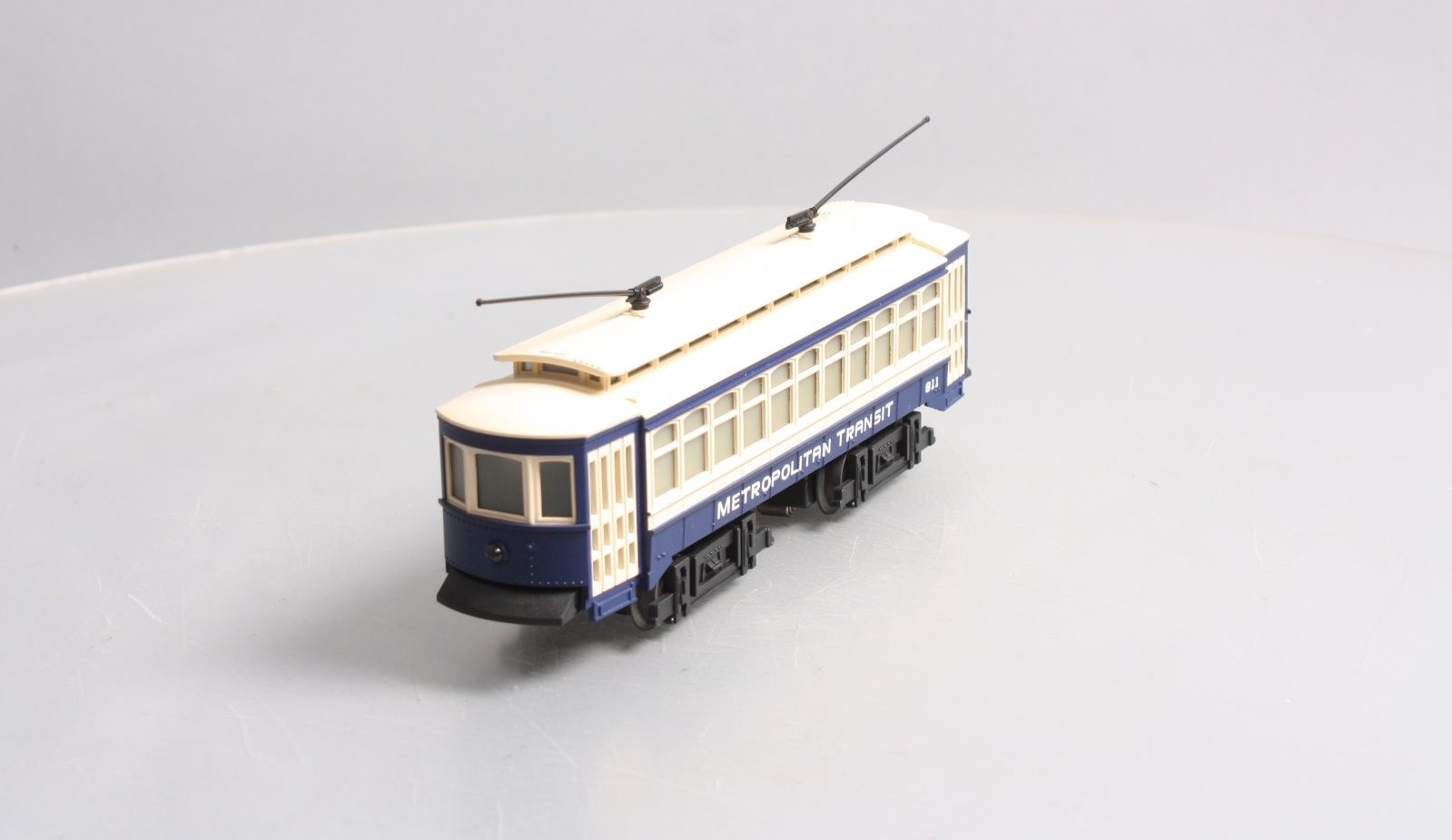 Industrial Rail 1402 O Gauge Metropolitan Motorized Transit Trolley #811 LN/Box