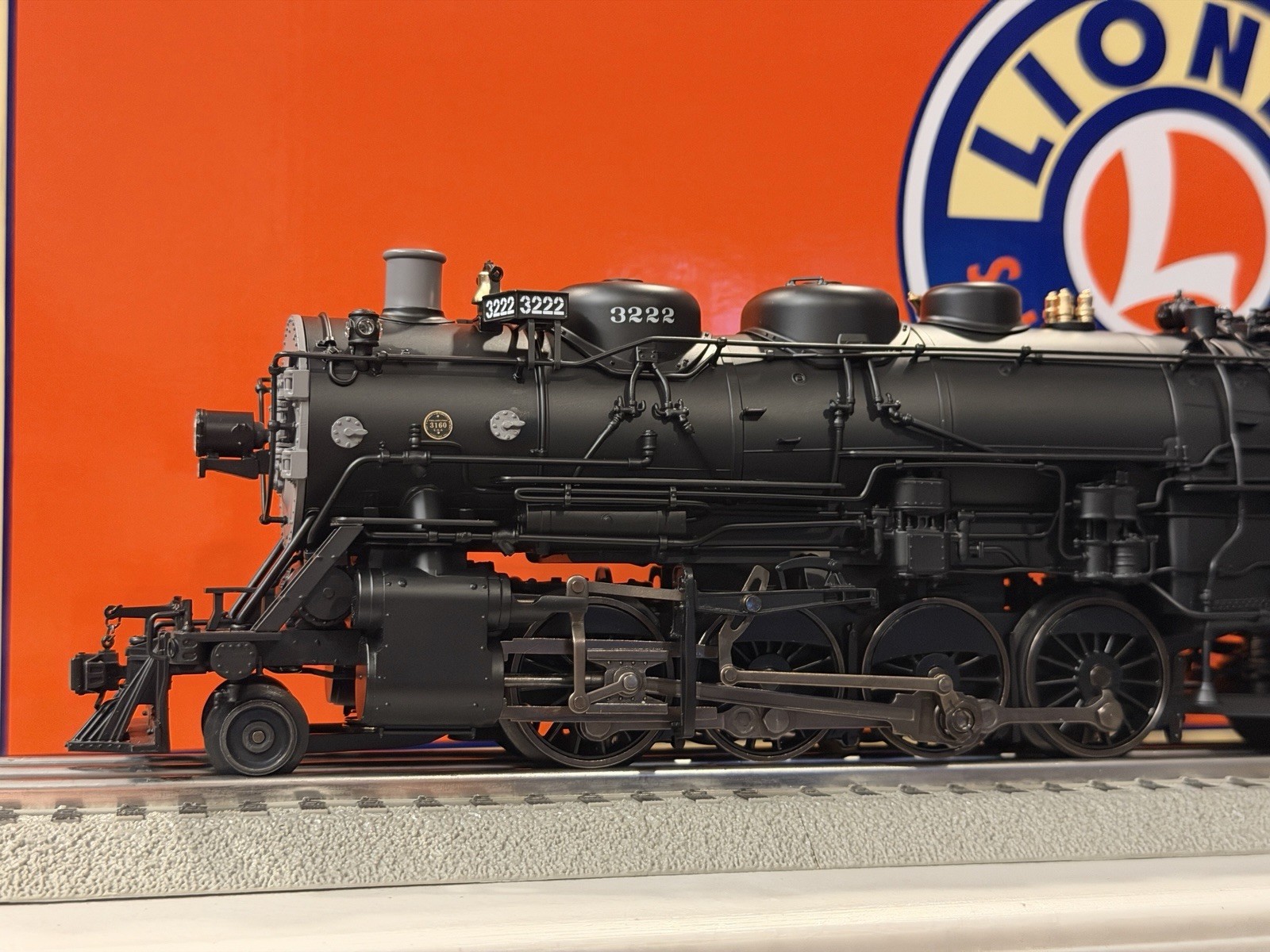 Lionel O-Scale 6-84472 Legacy ATSF Santa Fe Brass Hybrid Mikado Steam Locomotive
