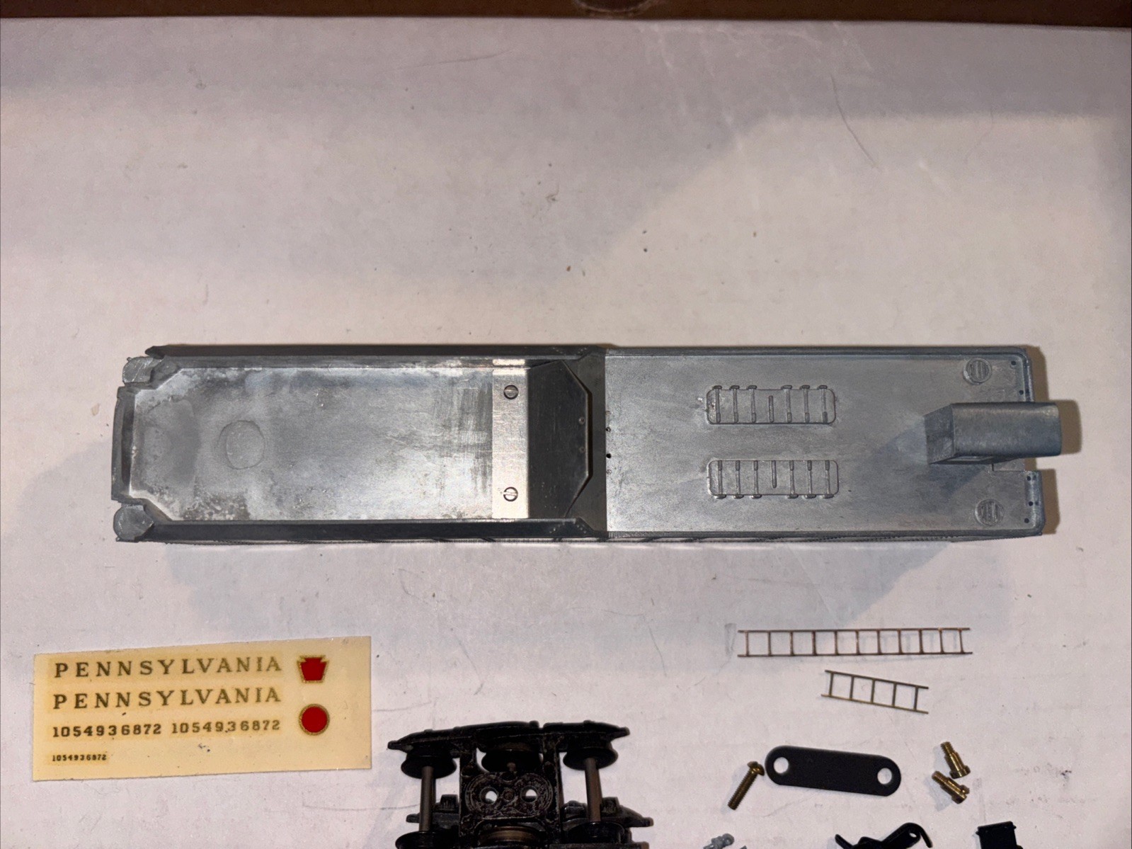 Bowser PRR HO Long Haul Die Cast Tender For I1 Decapod 2-10-0 Steam Locomotive