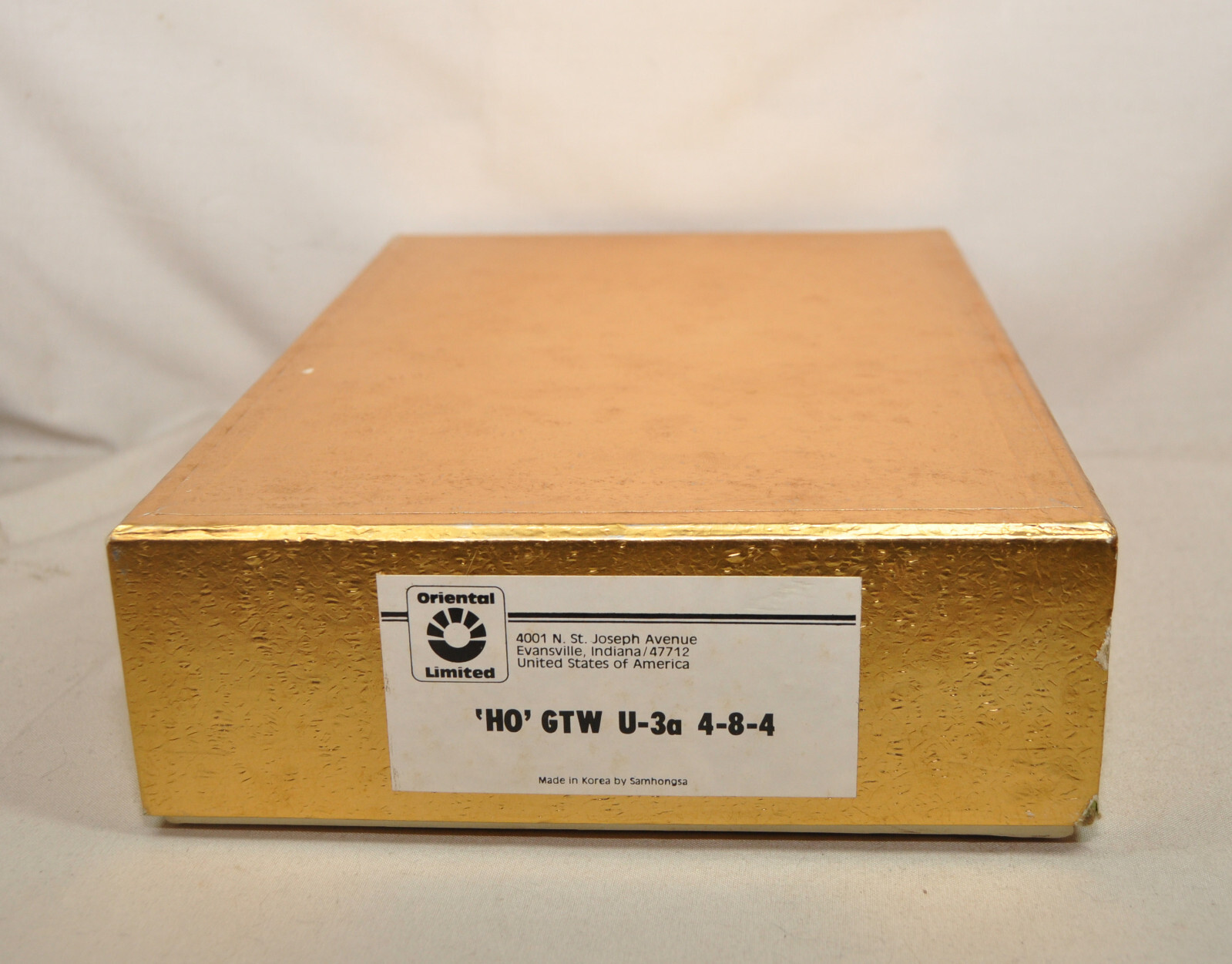 Oriental Limited CN Canadian National / GTW U-3-a 4-8-4 HO Brass -NIB
