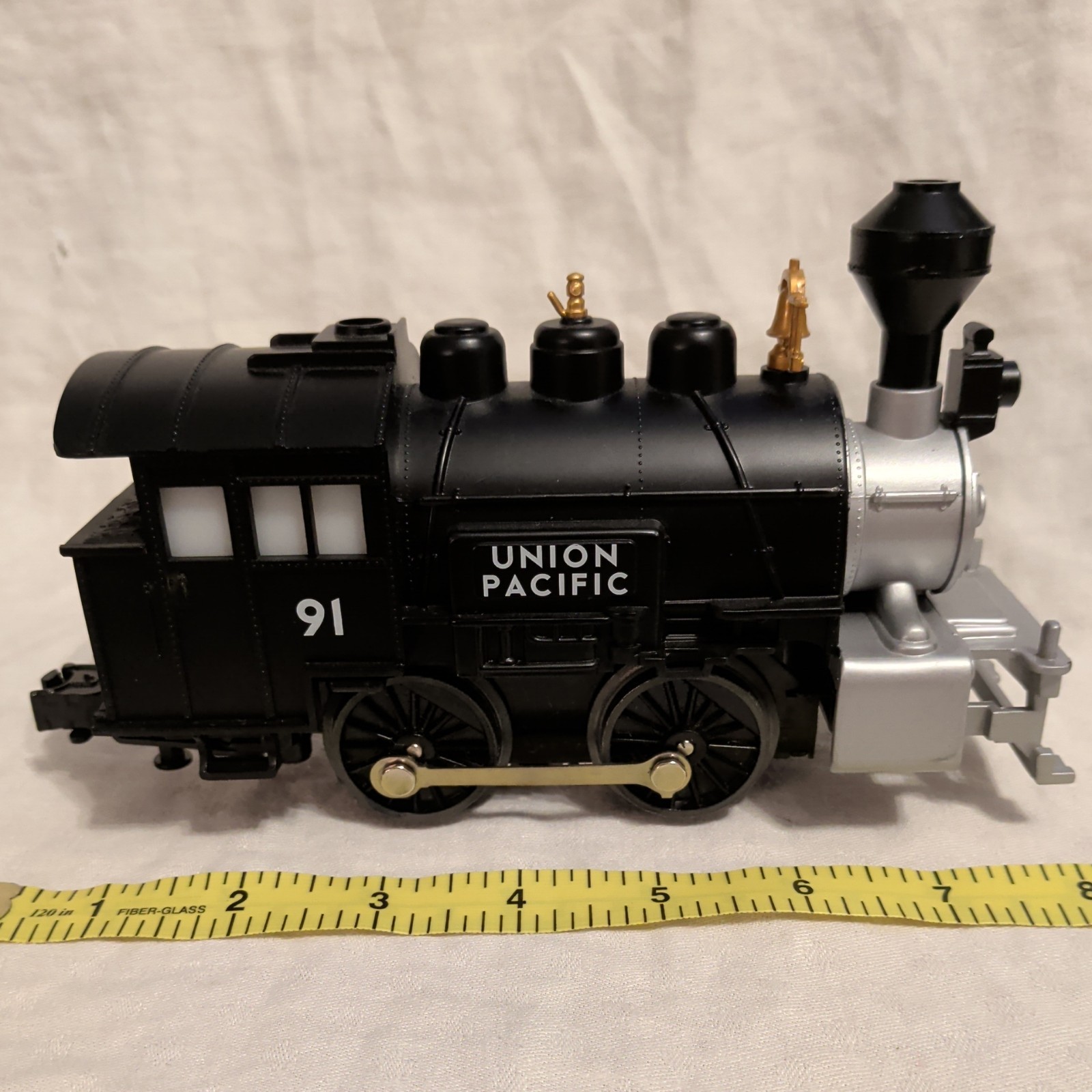 Lionel O-Gauge Union Pacific Steam Locomotive #91 Untested, No remote