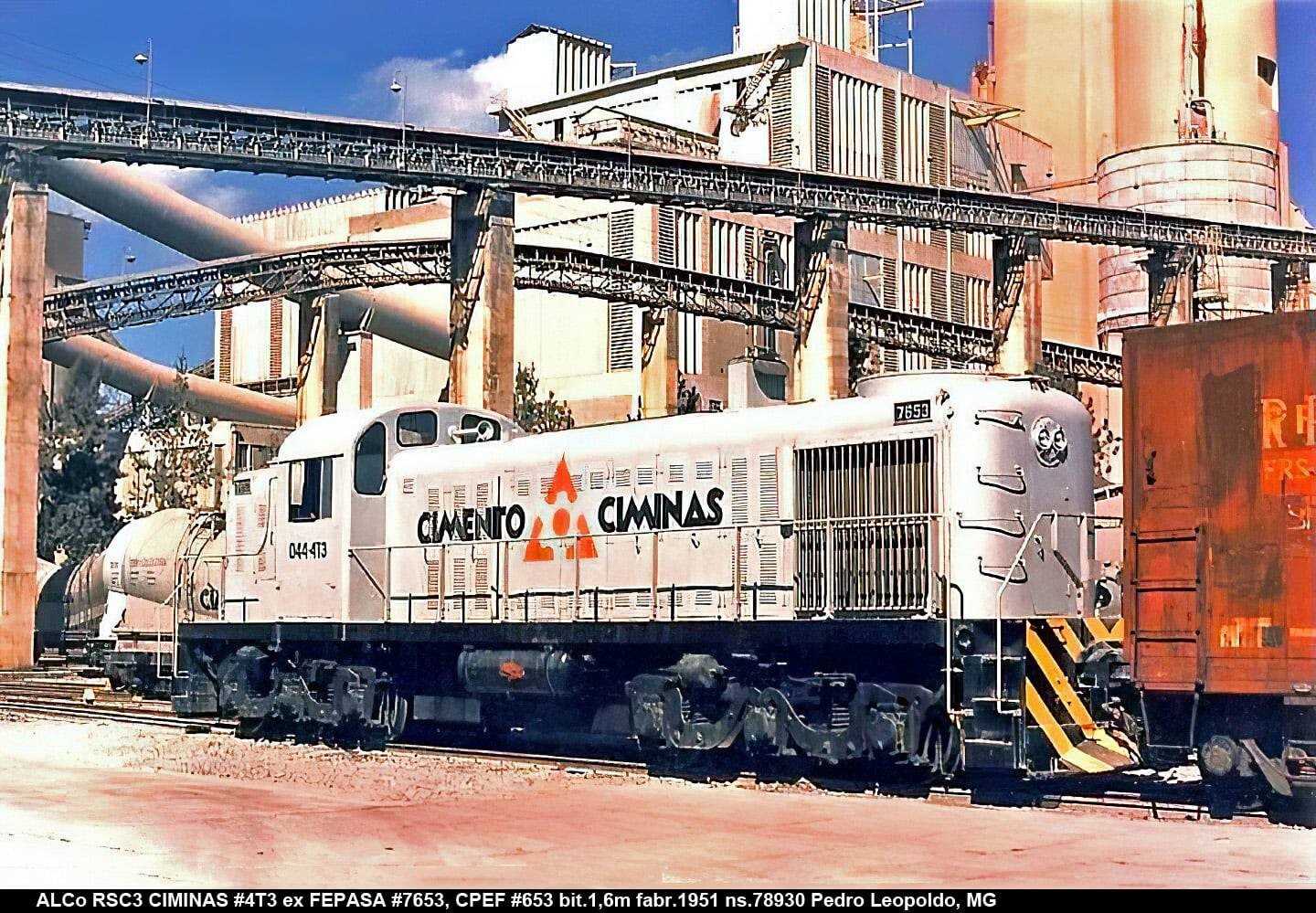 NEW! Limited edition! ALCO RSC-3 Diesel Locomotive Ciminas HO Frateschi 3087