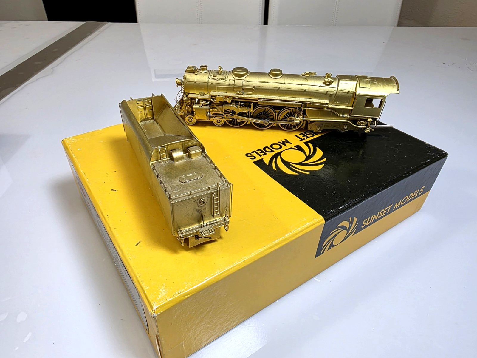 Sunset Models Brass HO Scale NYC #5344 4-6-4 Steam Locomotive