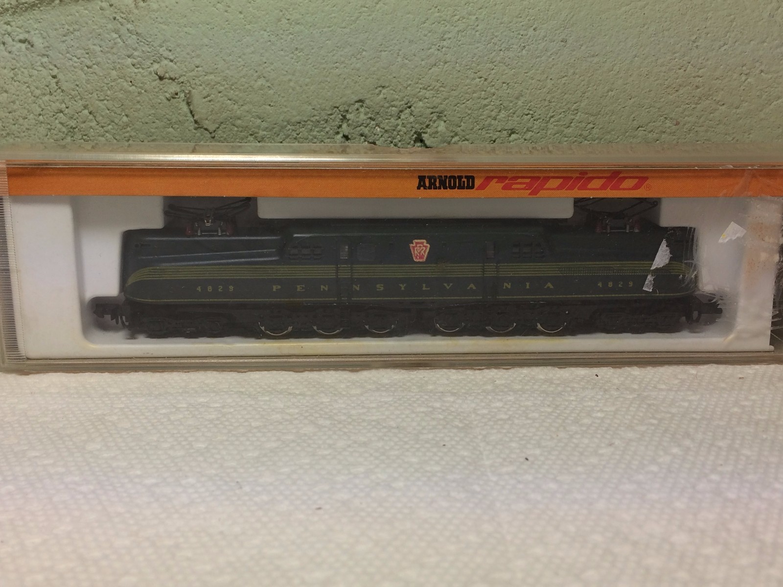 Arnold Rapido – Pennsylvania # 4829 0275G Green Locomotive, made in West Germany