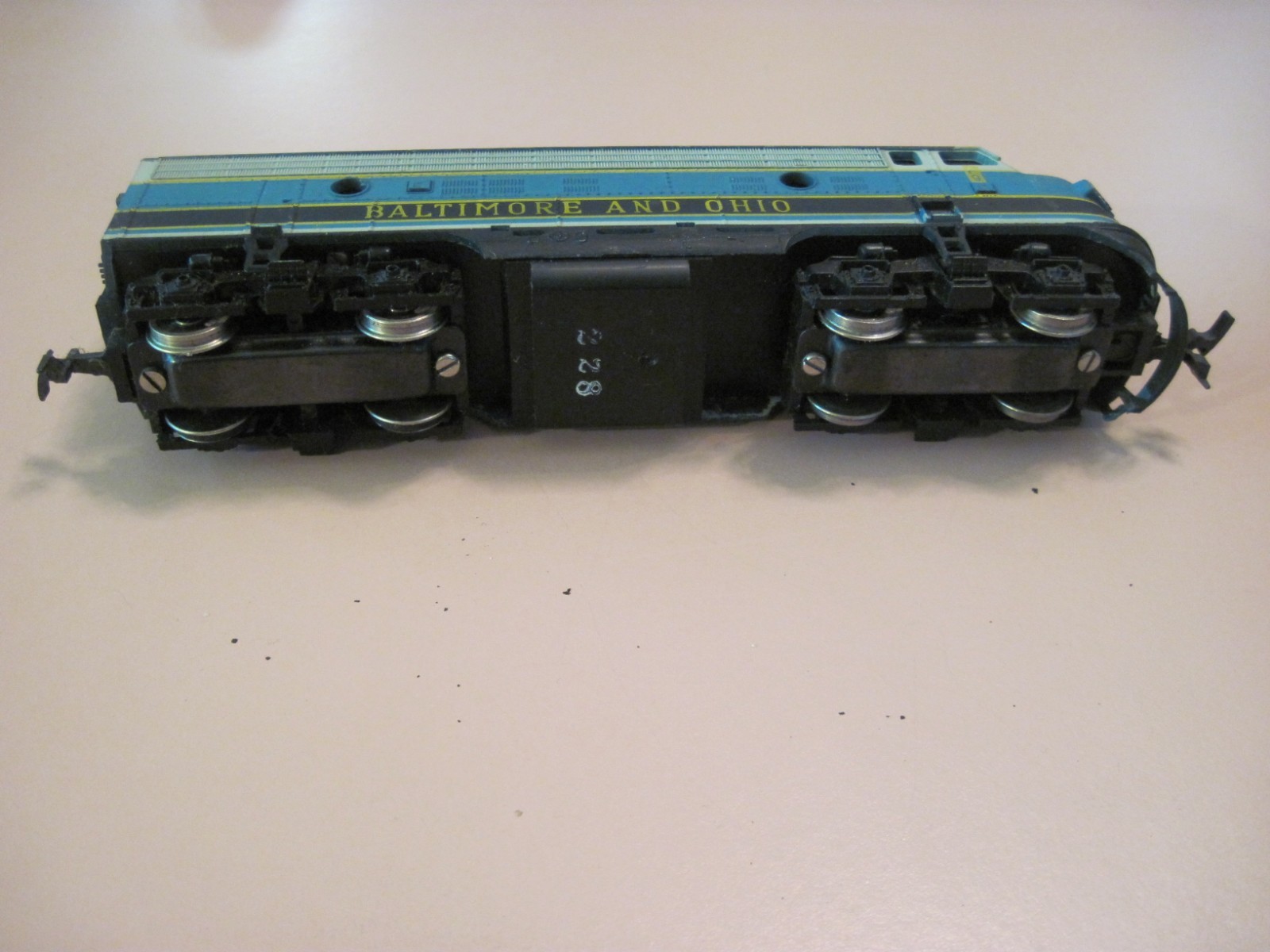 Life Like HO Scale Baltimore & Ohio EMD F7A Diesel Locomotive. Tested